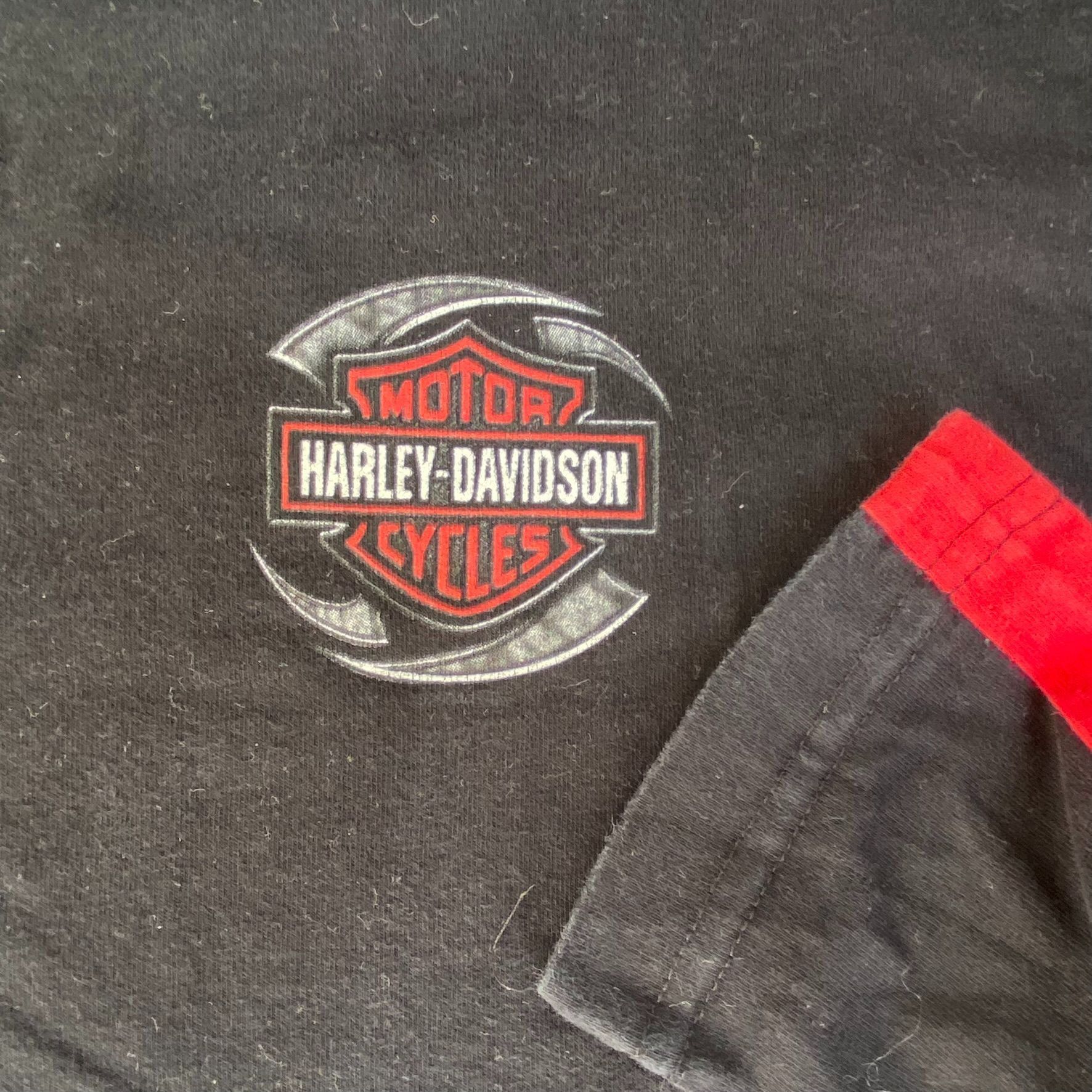 Harley Davidson Vintage Y2K Harley Davidson Shirt Long Sleeve Punk Biker Tee Size US XL / EU 56 / 4 - 3 Thumbnail