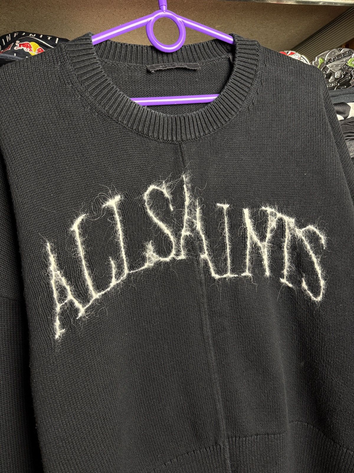 Allsaints All Saints Cream Wool Sweater. Size M / US 6-8 / IT 42-44 - 3 Thumbnail