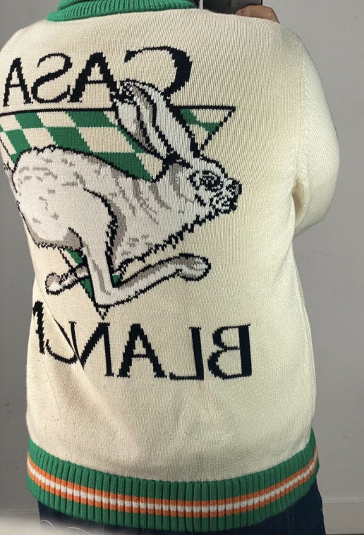 Casablanca Casablanca Racing Team Cardigan Retro Bunny Knit Size US L / EU 52-54 / 3 - 22 Thumbnail