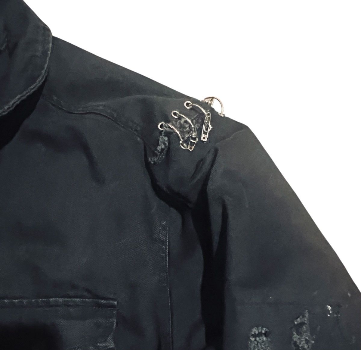 Other Custom BEULAH large denim jacket 1/1 Tupac by shei phan Size US L / EU 52-54 / 3 - 6 Thumbnail