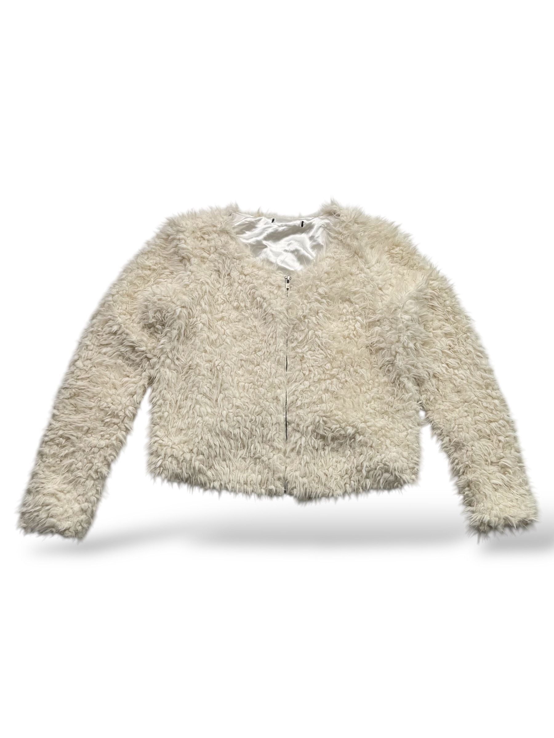 Vintage Vintage Faux Fur Jacket W74(V9) Size S / US 4 / IT 40 - 1 Thumbnail