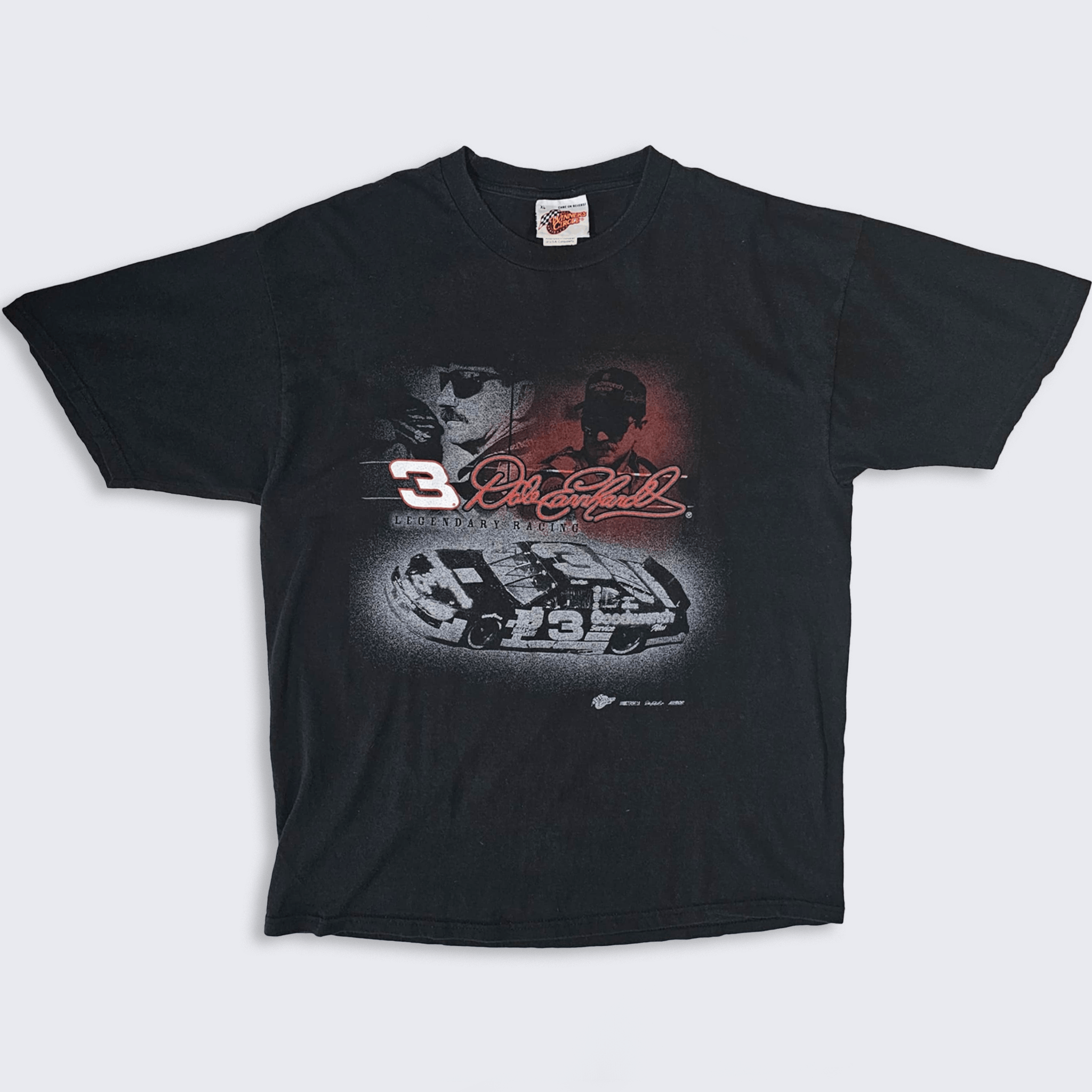 Vintage NASCAR Vintage Dale Earnhardt Winner's Circle T-Shirt Size US XL / EU 56 / 4 - 1 Thumbnail