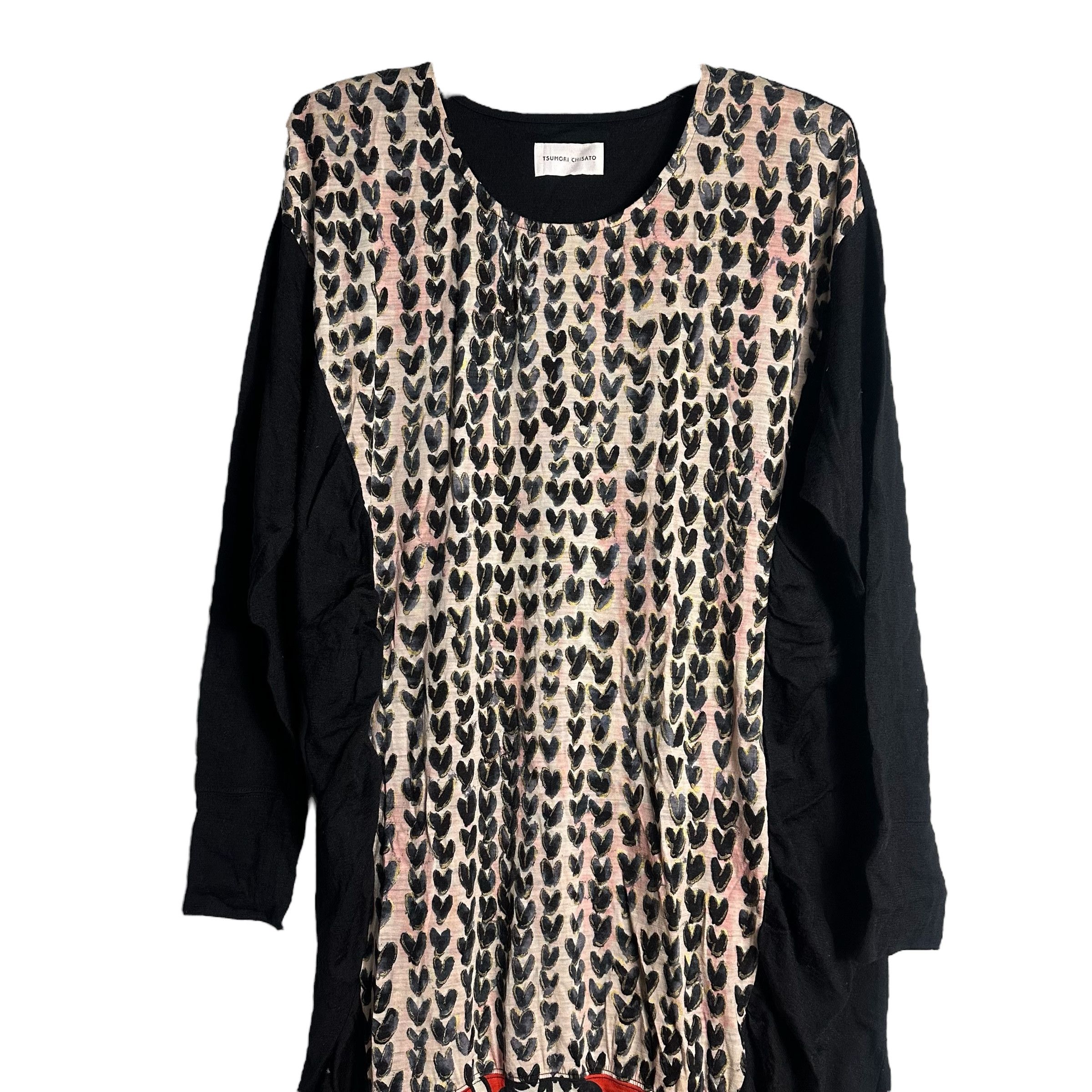 Tsumori Chisato 🔥RARE🔥Vintage Tsumori Chisato IS Miyake L/Sleeve T-Shirt Size XS / US 0-2 / IT 36-38 - 2 Thumbnail