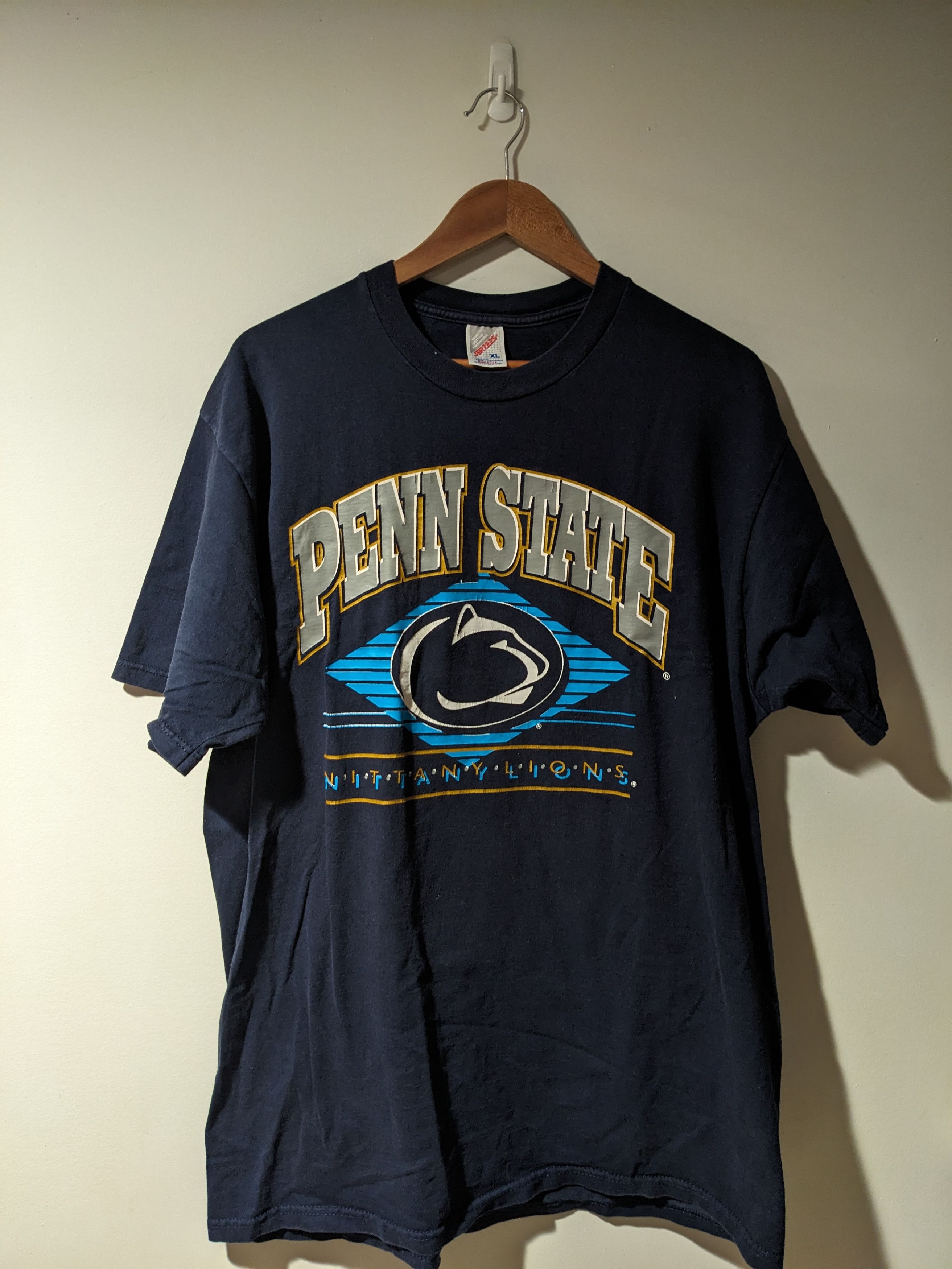 NCAA Vintage 90s Penn State Nittany Lion College Football T-Shirt Size US XL / EU 56 / 4 - 1 Thumbnail