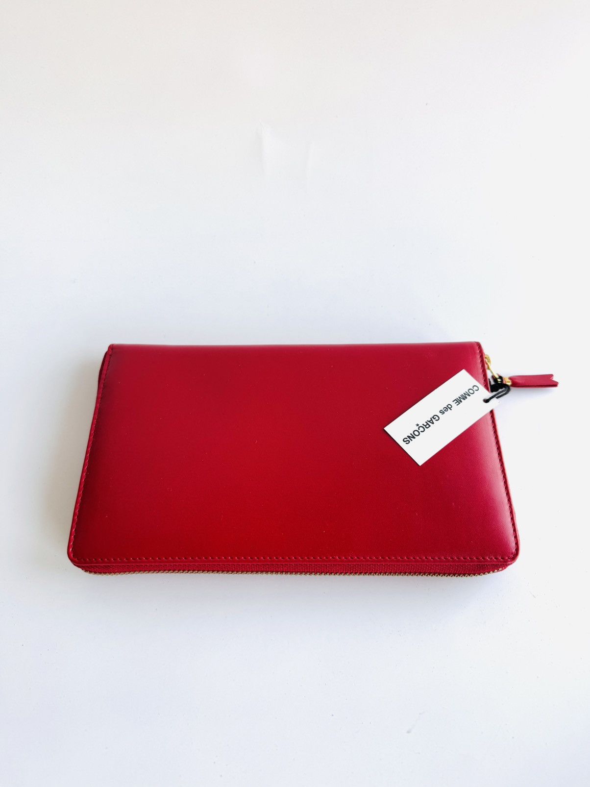 Comme des Garcons × Japanese Brand New Large Comme des Garcons zip continental wallet blue CDG Size ONE SIZE - 11 Thumbnail