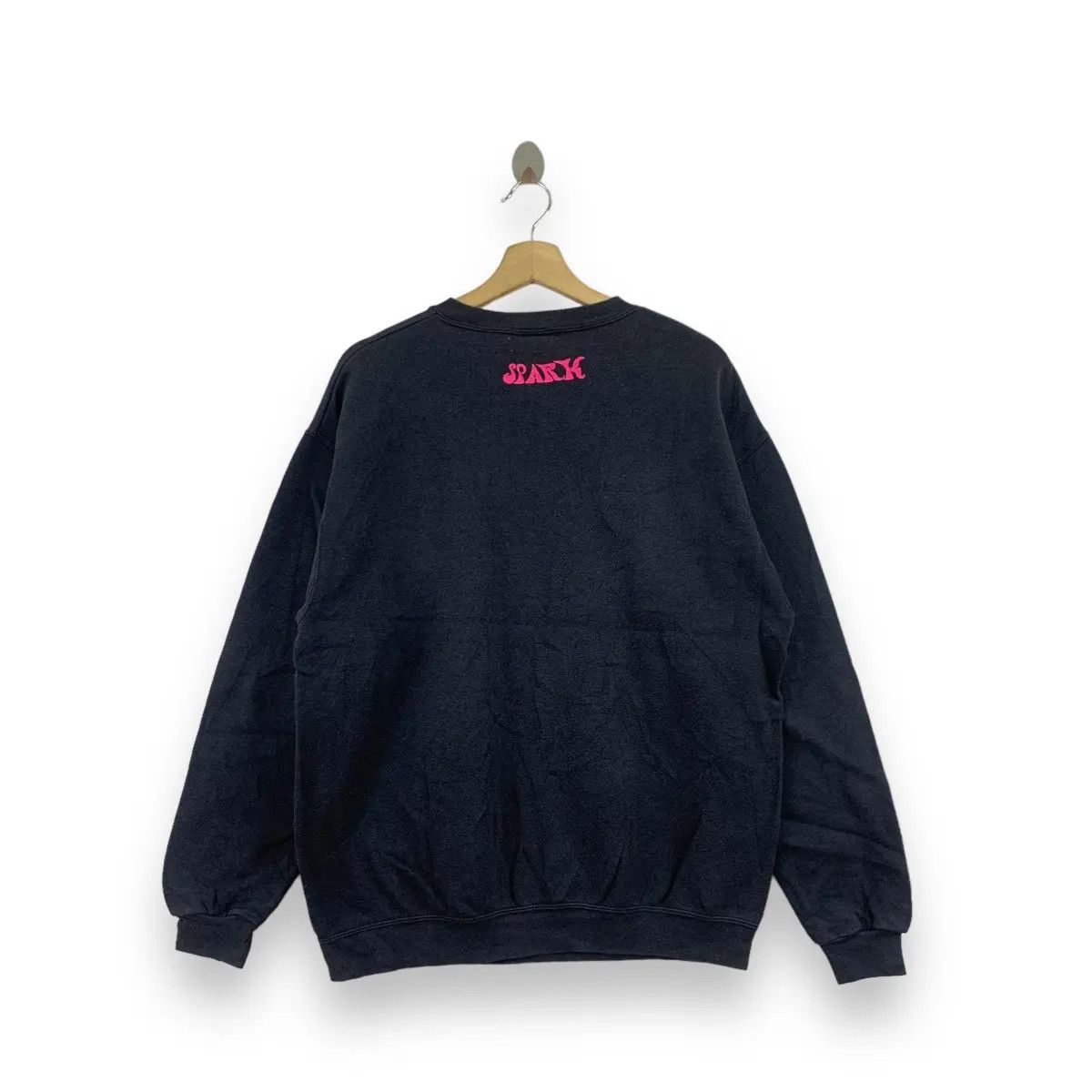 Vintage Vintage 90’ SPARK SKATEBOARD Made In USA Sweatshirt Size M / US 6-8 / IT 42-44 - 2 Thumbnail
