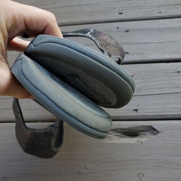 Other FitFlop Electra Classic Pewter Silver Sequin thong Platform Size US 10 / IT 40 - 6 Thumbnail