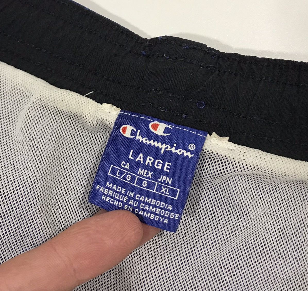 Champion Champion Swimming Shorts Mens Sz L Blue Size US 34 / EU 50 - 6 Thumbnail
