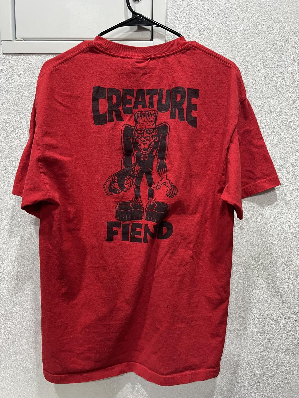 Other 00s NHS Creature Fiend Skate Tee Size US XL / EU 56 / 4 - 3 Thumbnail
