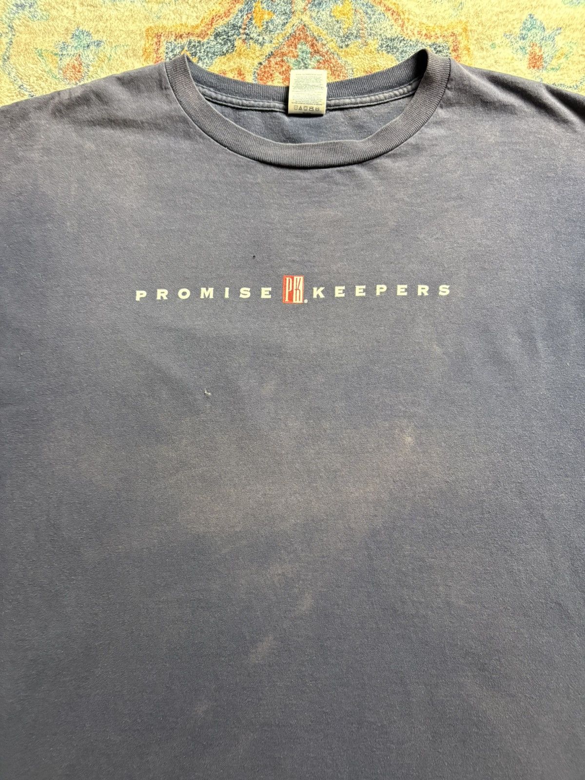 Vintage Vintage Promise Keepers Unleashed Bible T-shirt Size XXL Size US XXL / EU 58 / 5 - 4 Thumbnail