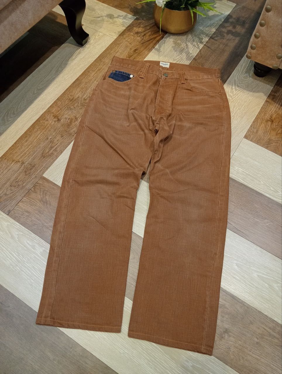 Eternal ETERNAL JAPAN DENIM POCKET BROWN JEANS Size US 32 / EU 48 - 2 Thumbnail