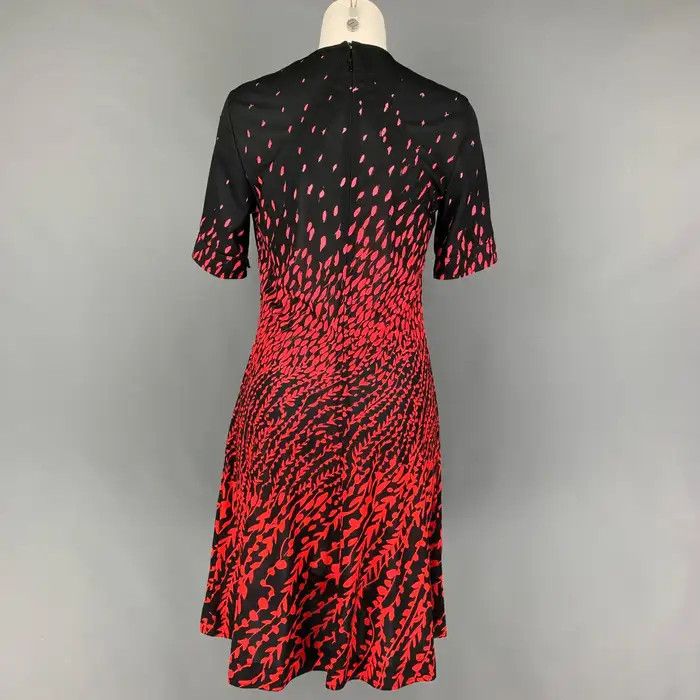 Givenchy o1y0925 Mini Dress in Black/Red Size S / US 4 / IT 40 - 3 Thumbnail