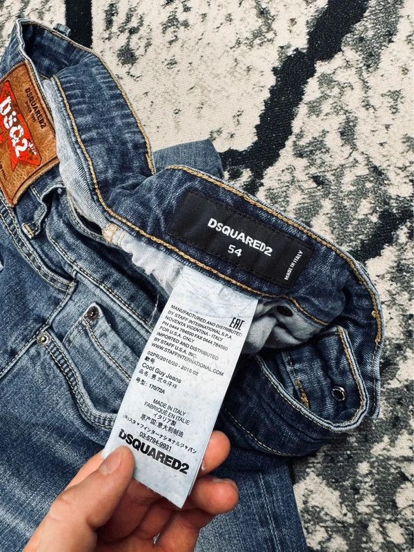 Dsquared2 Vintage Dsquared2 jeans pants navy blue 54 XL Size US 38 / EU 54 - 5 Thumbnail