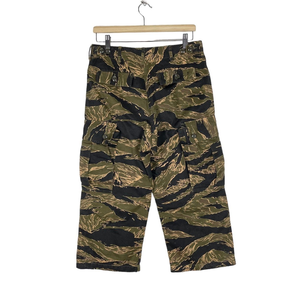 Buzz Rickson's ⚡️BUZZ RICKSONS TIGER STRIPES HALF CARGO PANTS Size US 32 / EU 48 - 6 Thumbnail