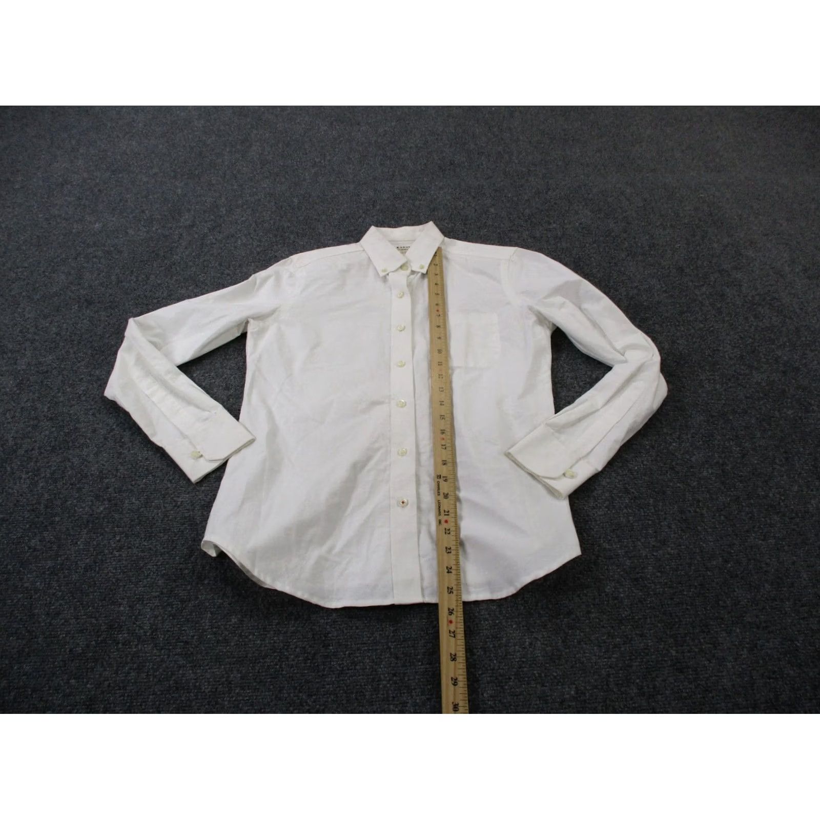 Kardo Kardo x Wildfang Shirt Mens S White Oxford Business Dress Classic Casual Work Size US S / EU 44-46 / 1 - 3 Thumbnail