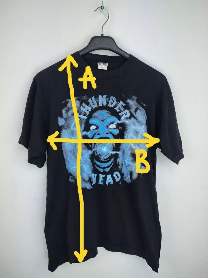 Vintage 90S Thunder Head Thunderhead Band T-Shirt Vintage 1991 Tour Size US L / EU 52-54 / 3 - 10 Thumbnail