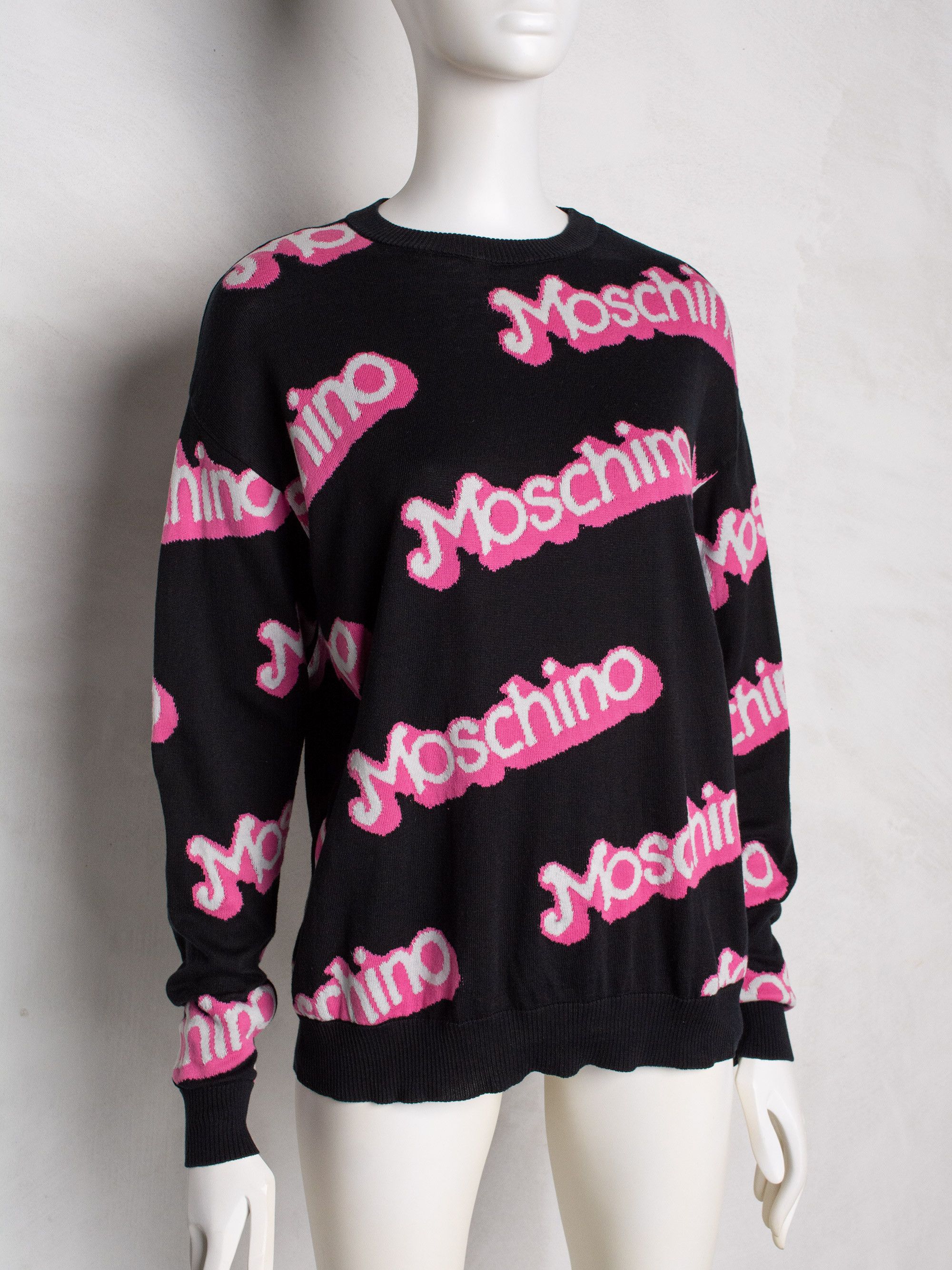 Moschino Moschino by Jeremy Scott S/S 2015 Barbie oversized sweater Size S / US 4 / IT 40 - 2 Thumbnail