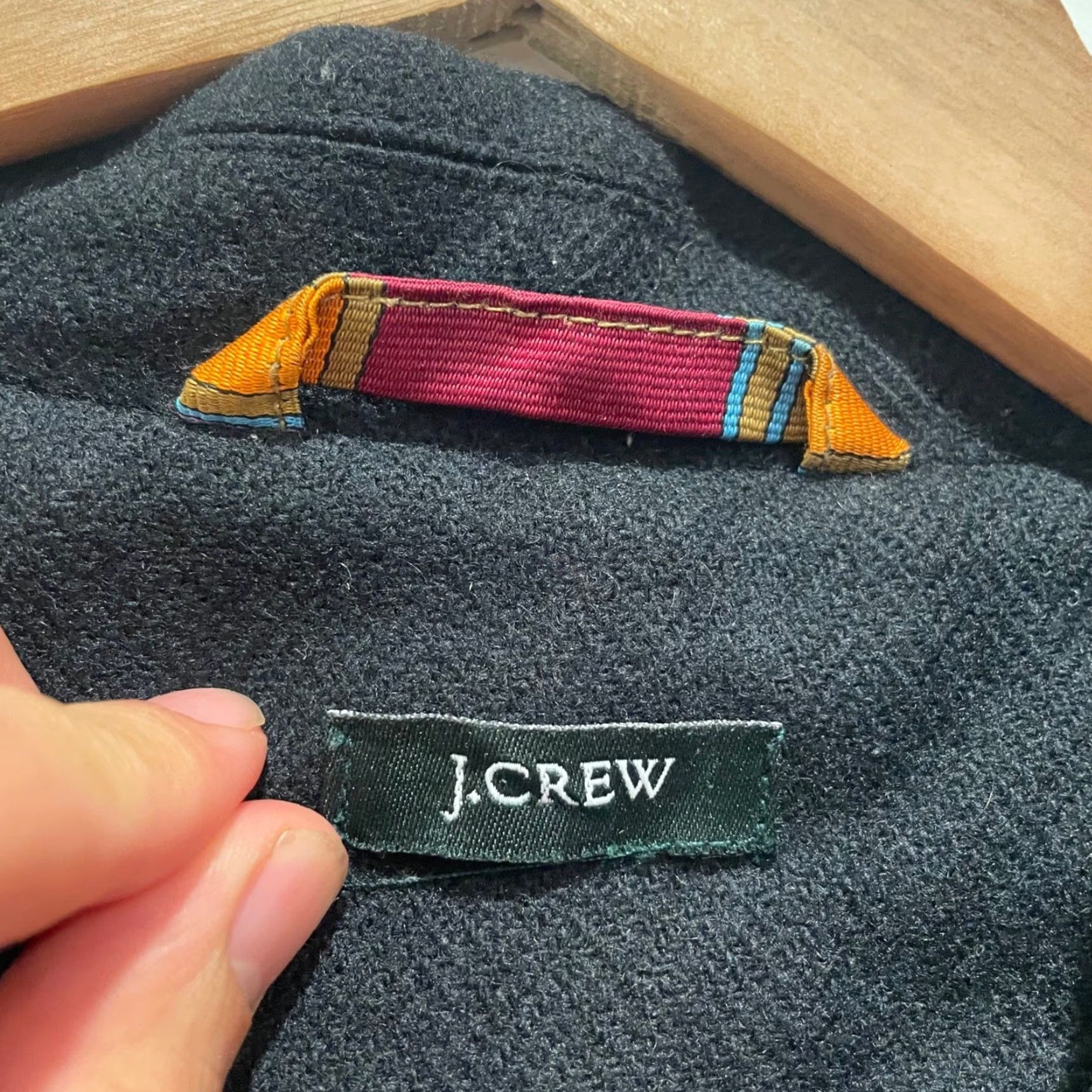J.Crew J.Crew Blazer Women 4 Single-Breasted Wool Blend Black Notch Lapel Tailored Blazer Jacket Long Sleeve Regular Size 4 35 in Chest Size S / US 4 / IT 40 - 3 Thumbnail