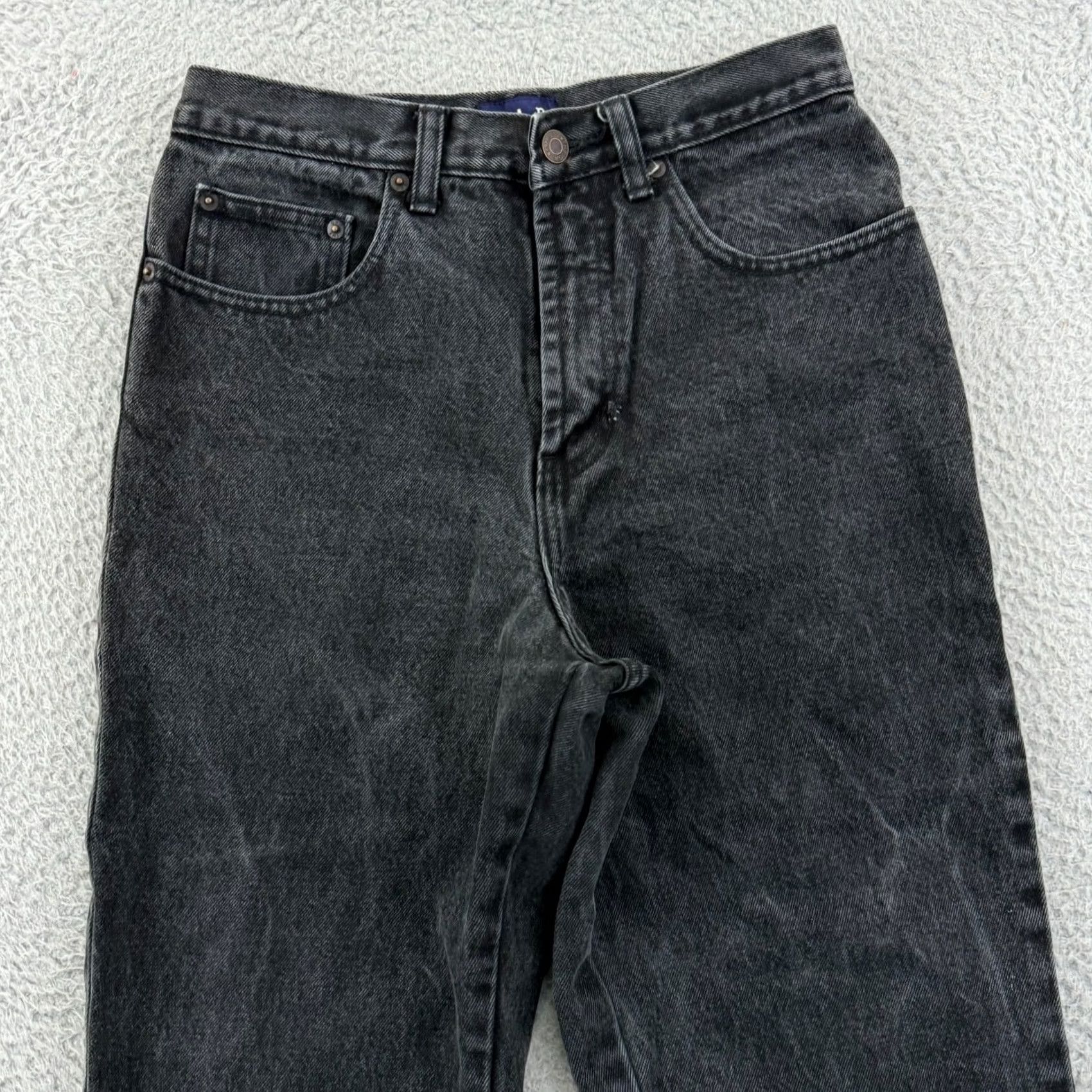 Gap VINTAGE Gap Jeans Womens Black Ankle Denim 26x29 Loose Skater 90s Outdoor Size 30" / US 8 / IT 44 - 5 Thumbnail