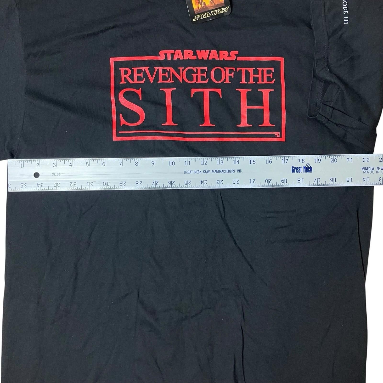 Star Wars Star Wars T-Shirt Mens XL Revenge Of The Sith Promo 2005 VTG Size US XL / EU 56 / 4 - 4 Thumbnail