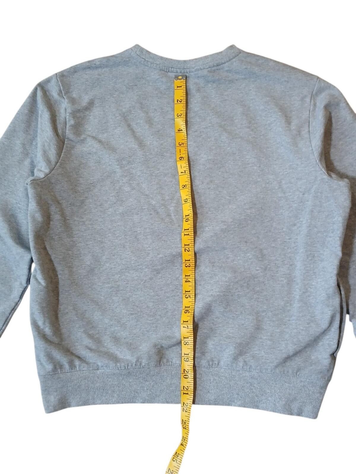 Fila Fila Women's Pocket Crewneck Sweatshirt Size Medium Gray Size XL / US 12-14 / IT 48-50 - 7 Thumbnail