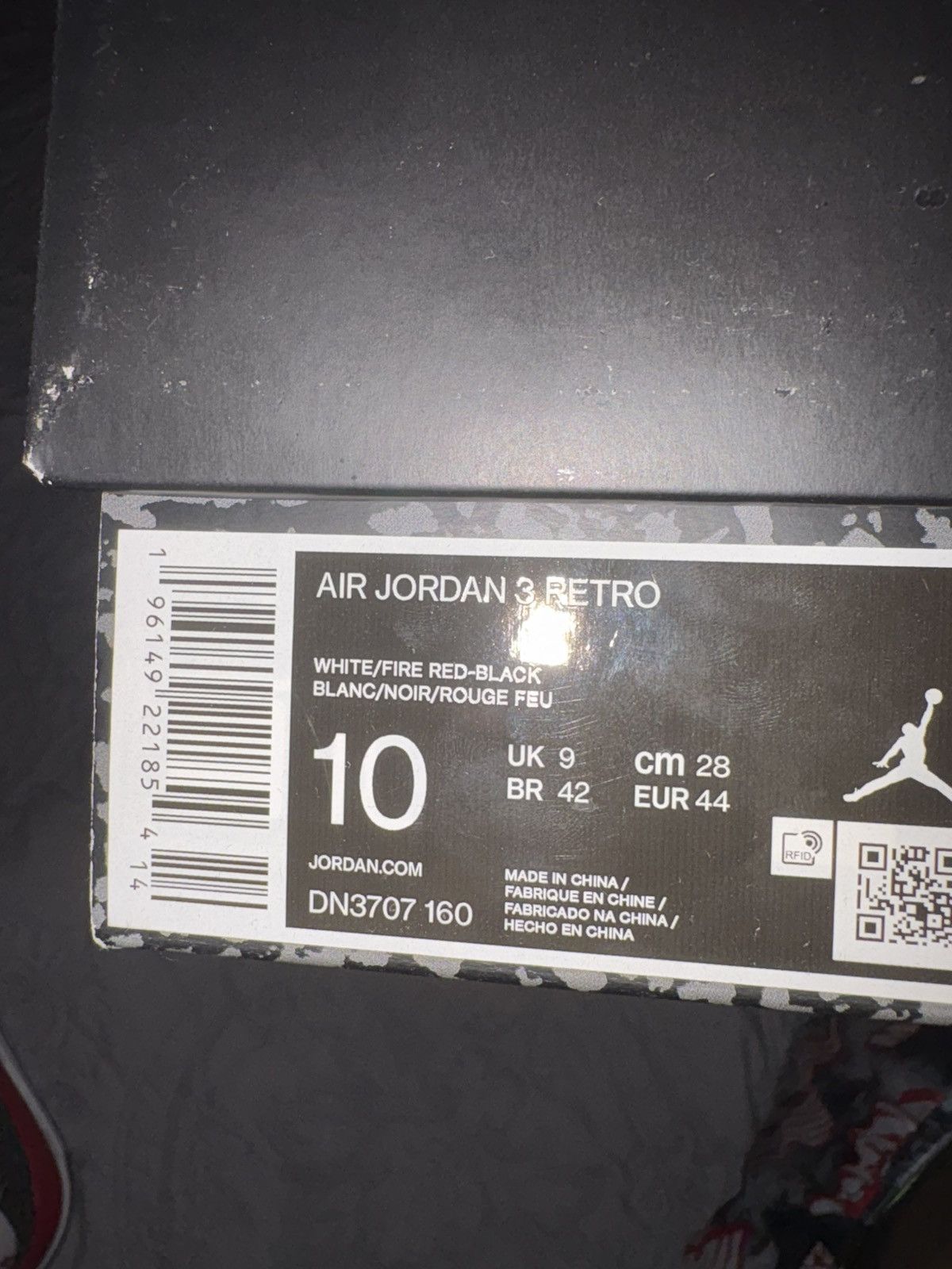 Jordan Brand Jordan 3 retro fire red Size US 10 / EU 43 - 8 Thumbnail