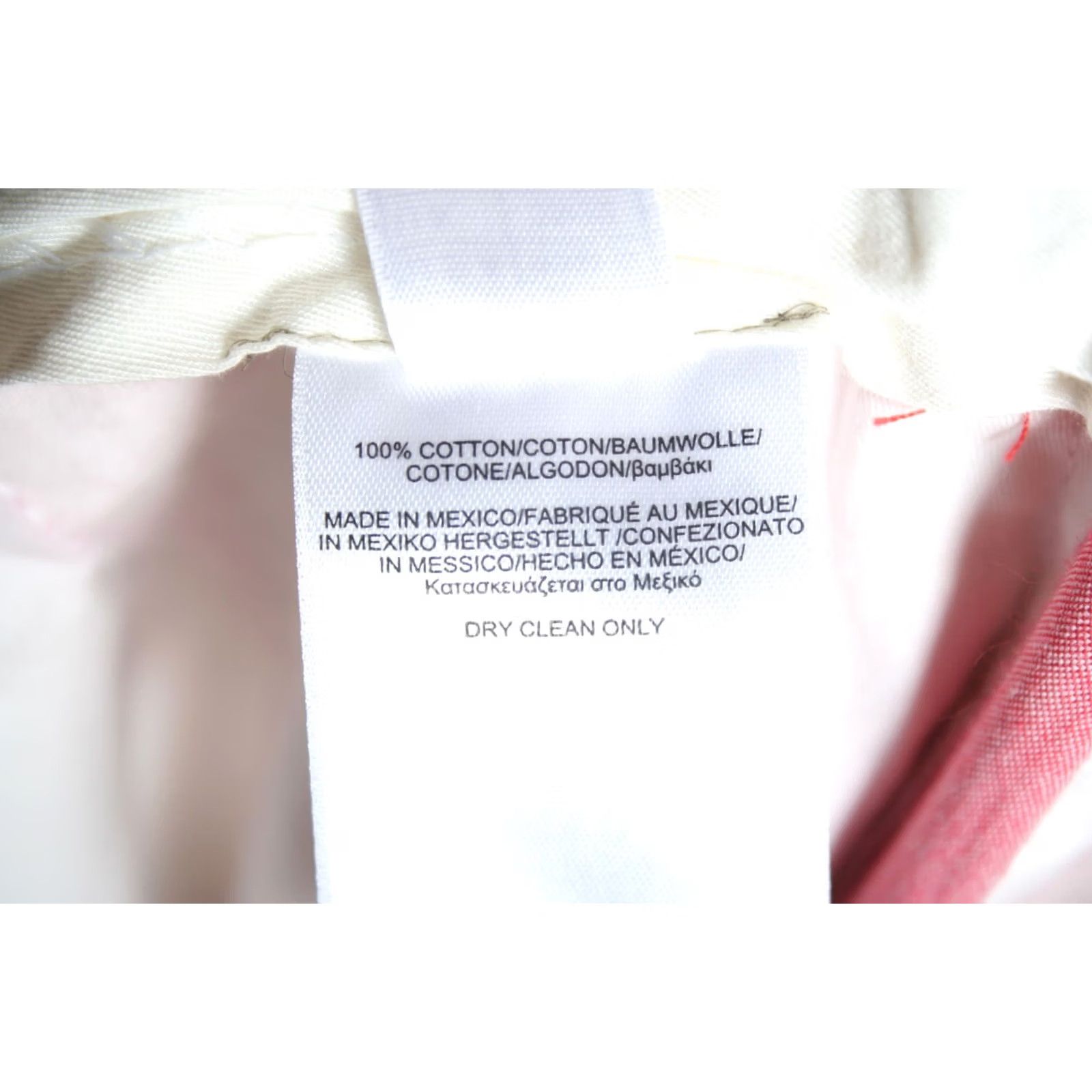 Brooks Brothers BROOKS BROTHERS 346 Fitzgerald Fit Pink Cotton Trousers Sz. 35x32 Chino Men Pants Modern Fit Size US 35 - 8 Thumbnail