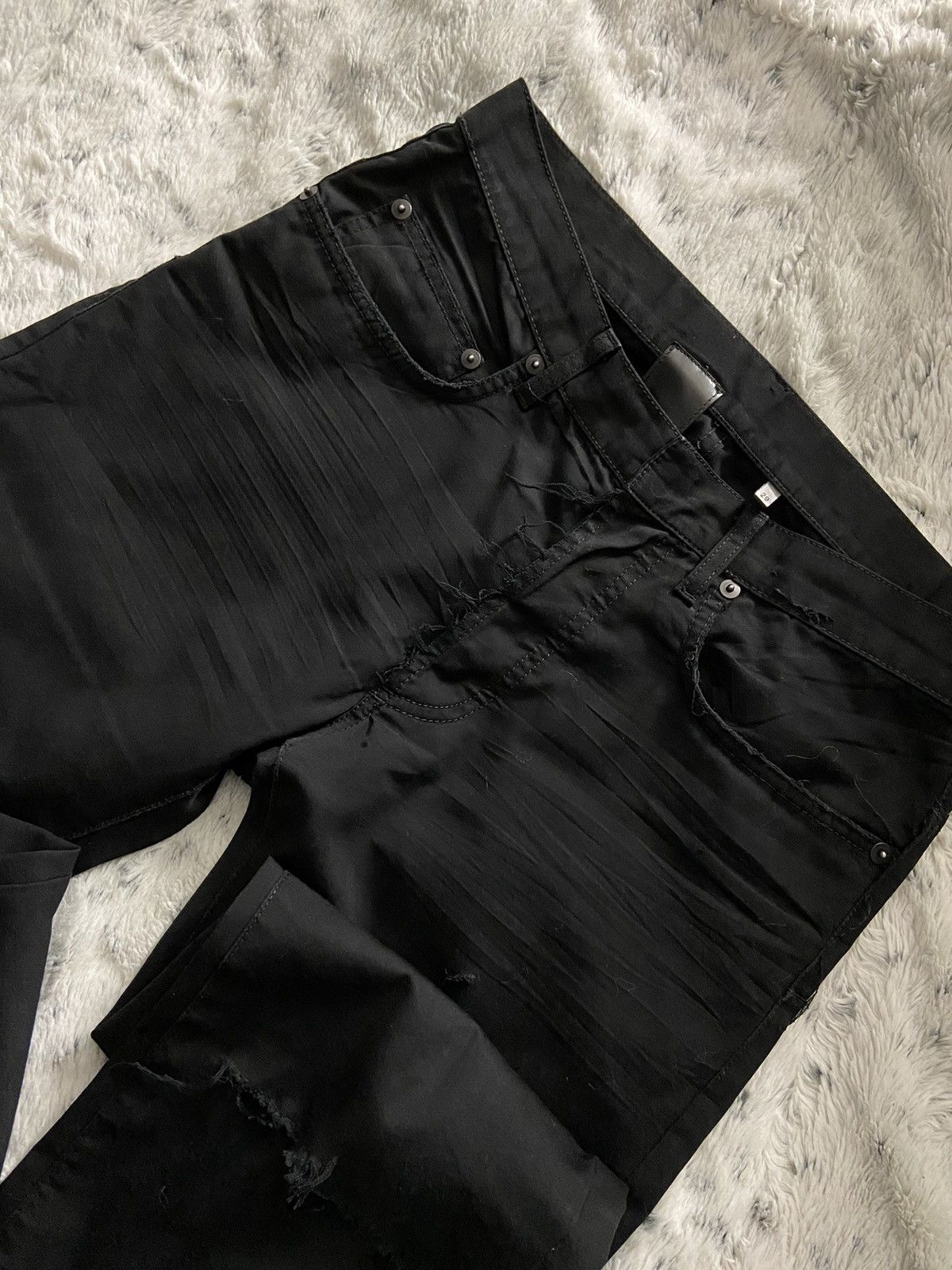 Dior Dior Homme AW04 'victim of the crime” whiskered pants | Grailed