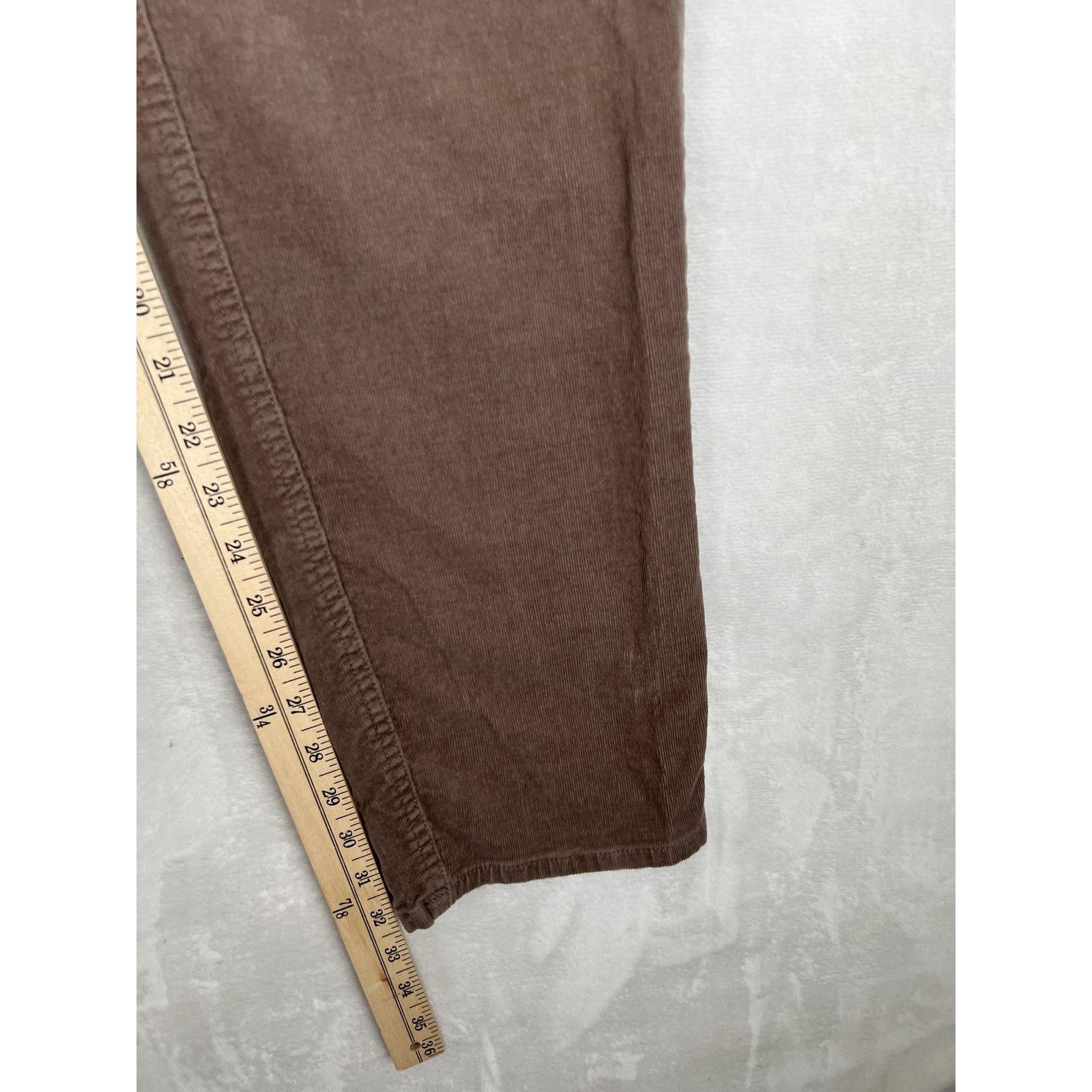 Vuori Vuori Pants Mens 38x30 Brown Corduroy Chino Stretch Straight Size US 38 / EU 54 - 2 Thumbnail