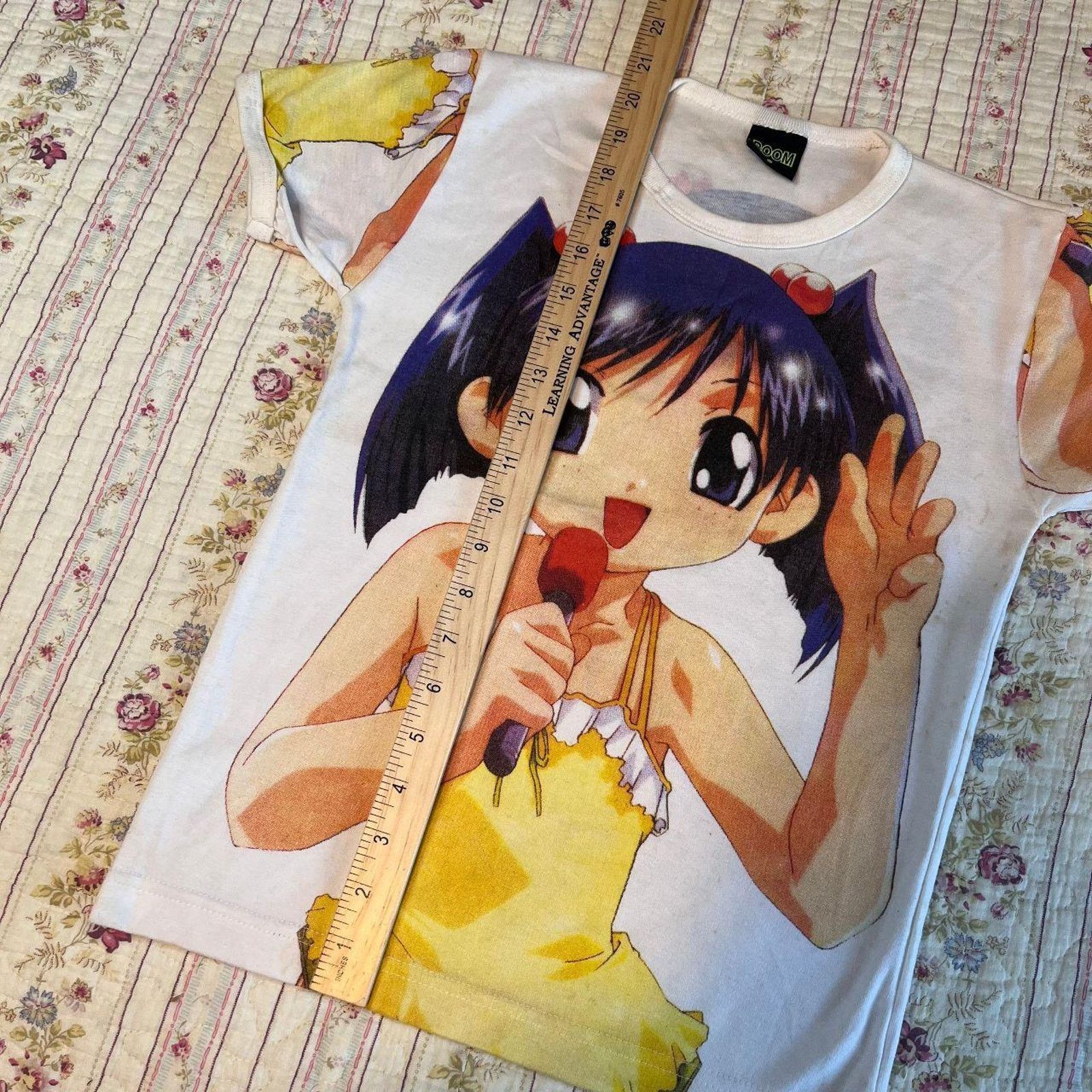 Other Vintage y2k 2000s 90s anime short sleeve shirt Size S / US 4 / IT 40 - 5 Thumbnail