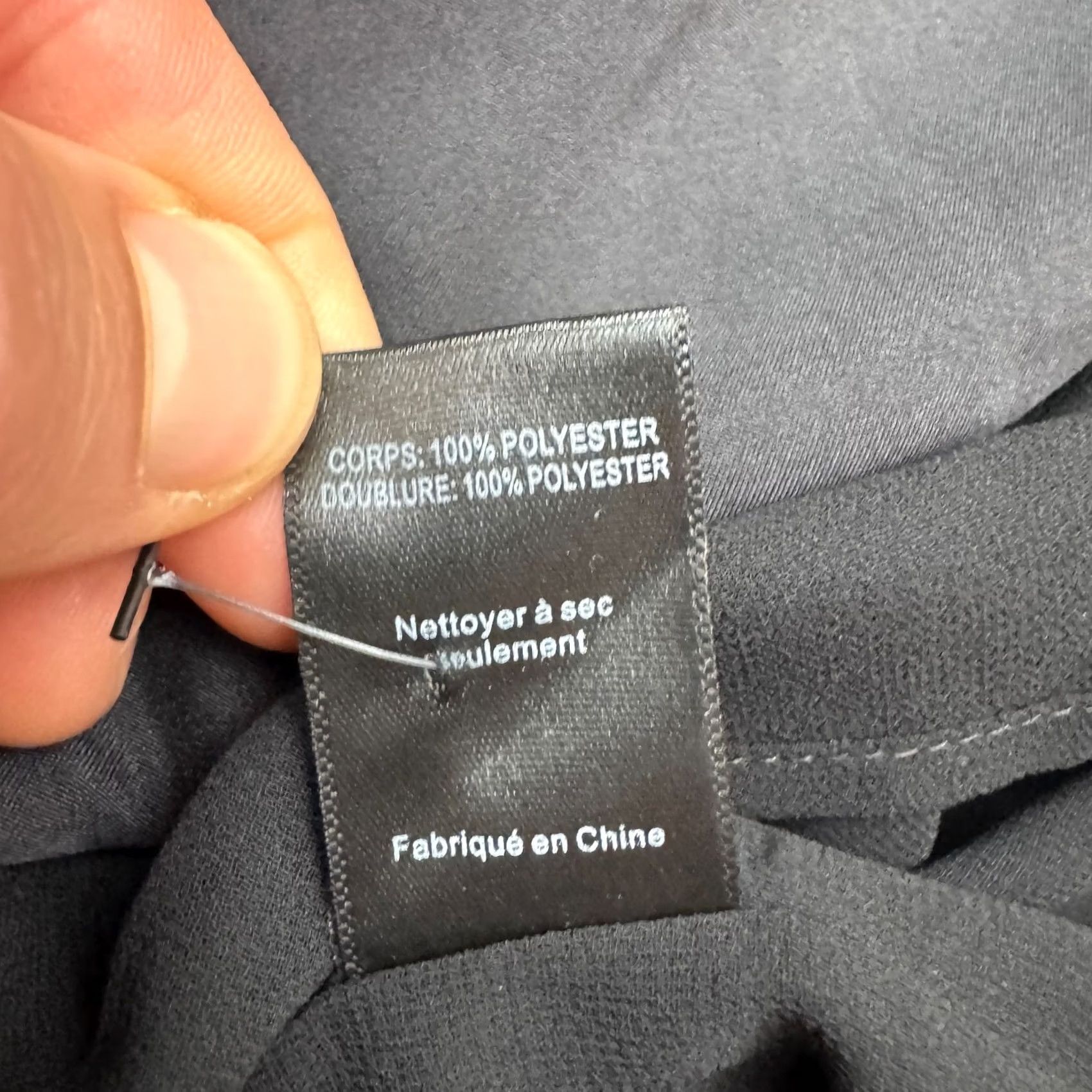 ASTR The Label ASTR The Label Mini Dress Puff Sleeve Ruffle Cut Out Backless Black Satin Women M Dress Size M / US 6-8 / IT 42-44 - 6 Thumbnail