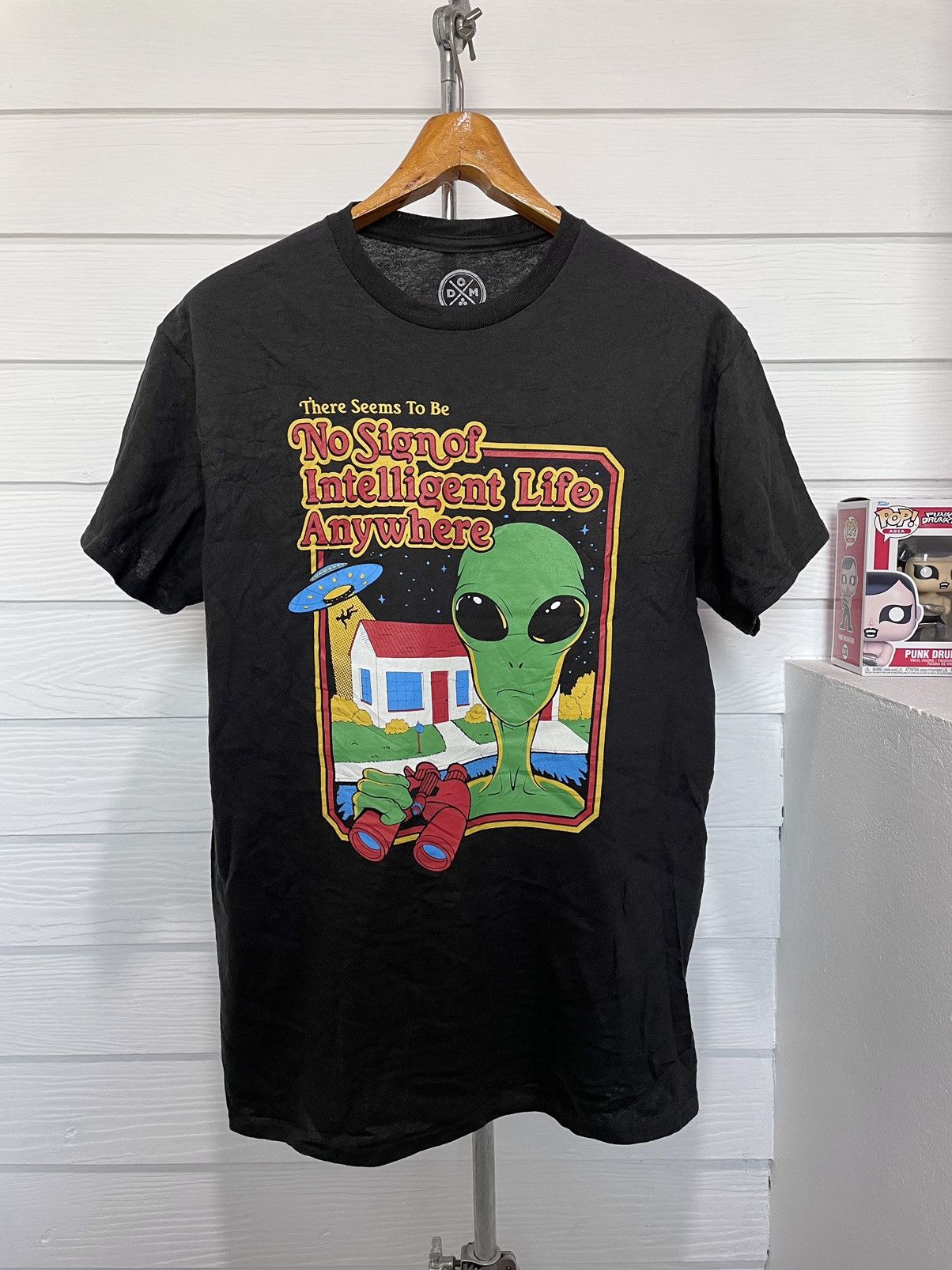 Vintage THERE SEEMS TO BE NO SIGN OF INTELLIGENT LIFE ANYWHERE Size US M / EU 48-50 / 2 - 1 Thumbnail