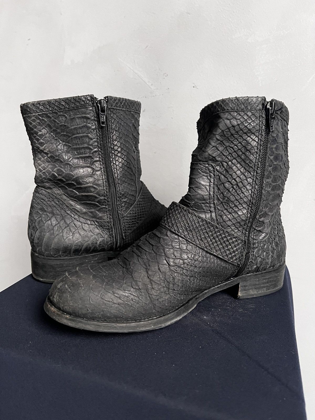 If Six Was Nine Avantgarde hype if six was nine style artisan leather boots Size US 7.5 / EU 40-41 - 10 Thumbnail