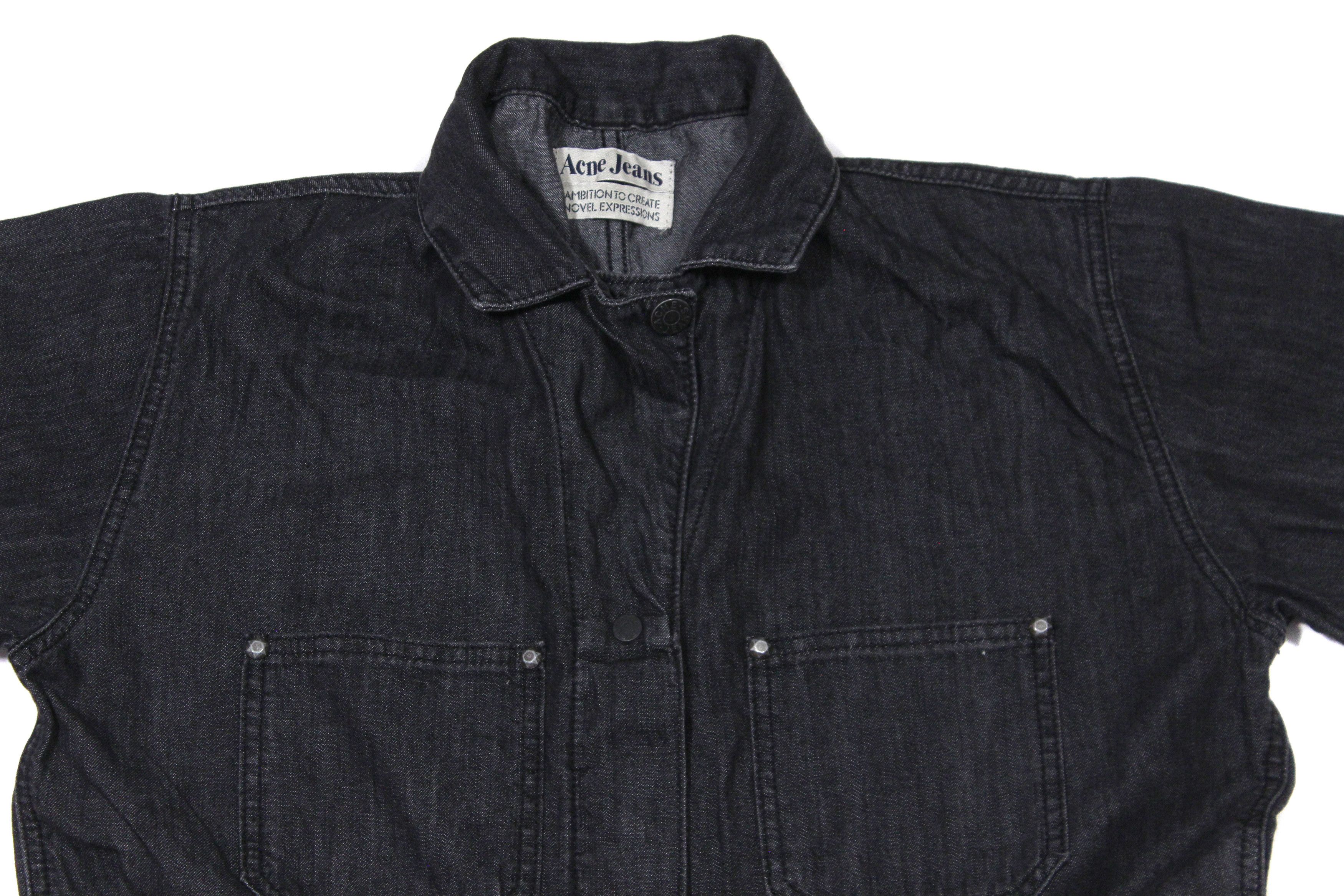 Acne Studios Cyril Jeans Overall Size XS / US 0-2 / IT 36-38 - 3 Thumbnail