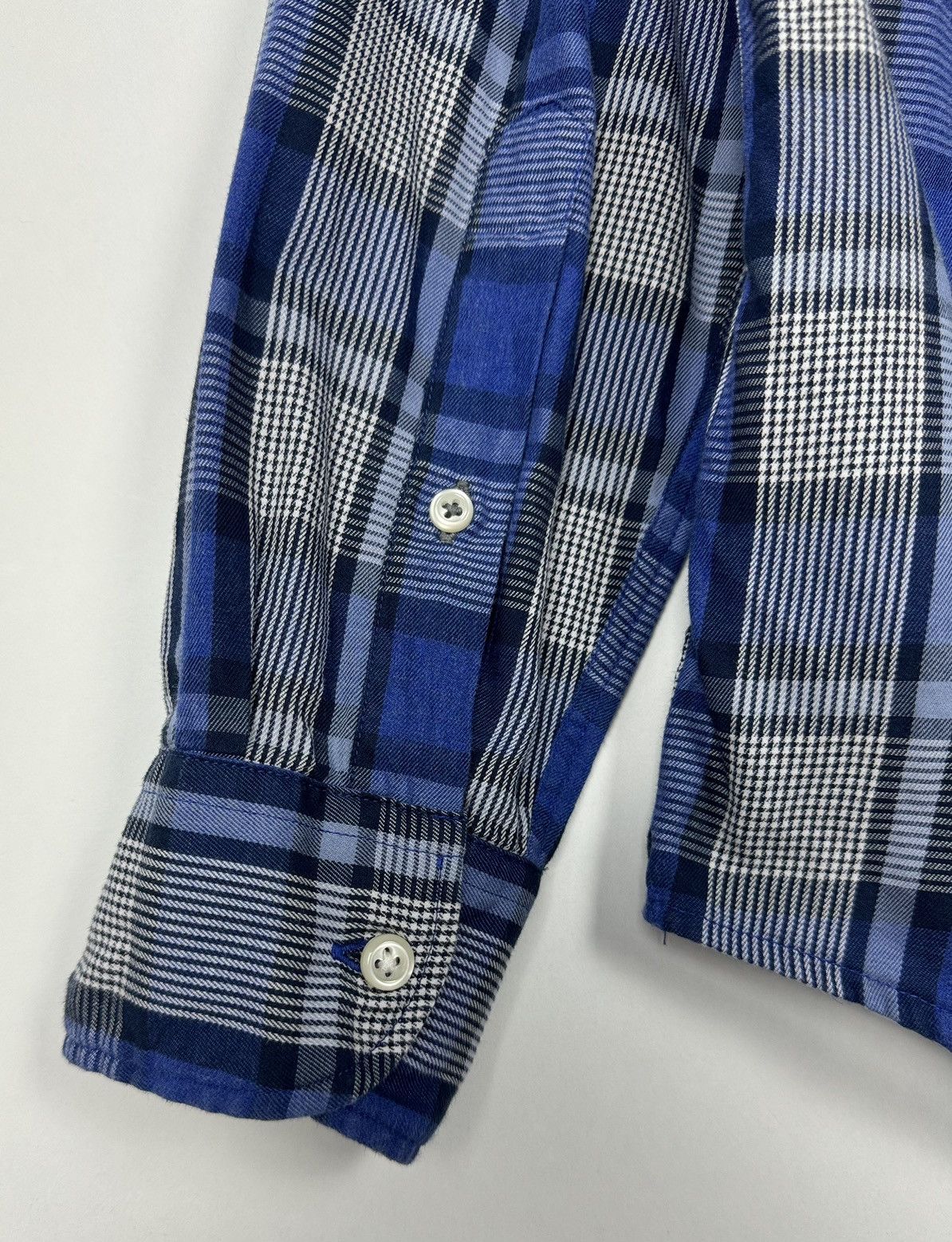 Polo Ralph Lauren Tommy Hilfiger Hounds Tooth Plaid Checkered Button Up Shirt Size US M / EU 48-50 / 2 - 11 Thumbnail