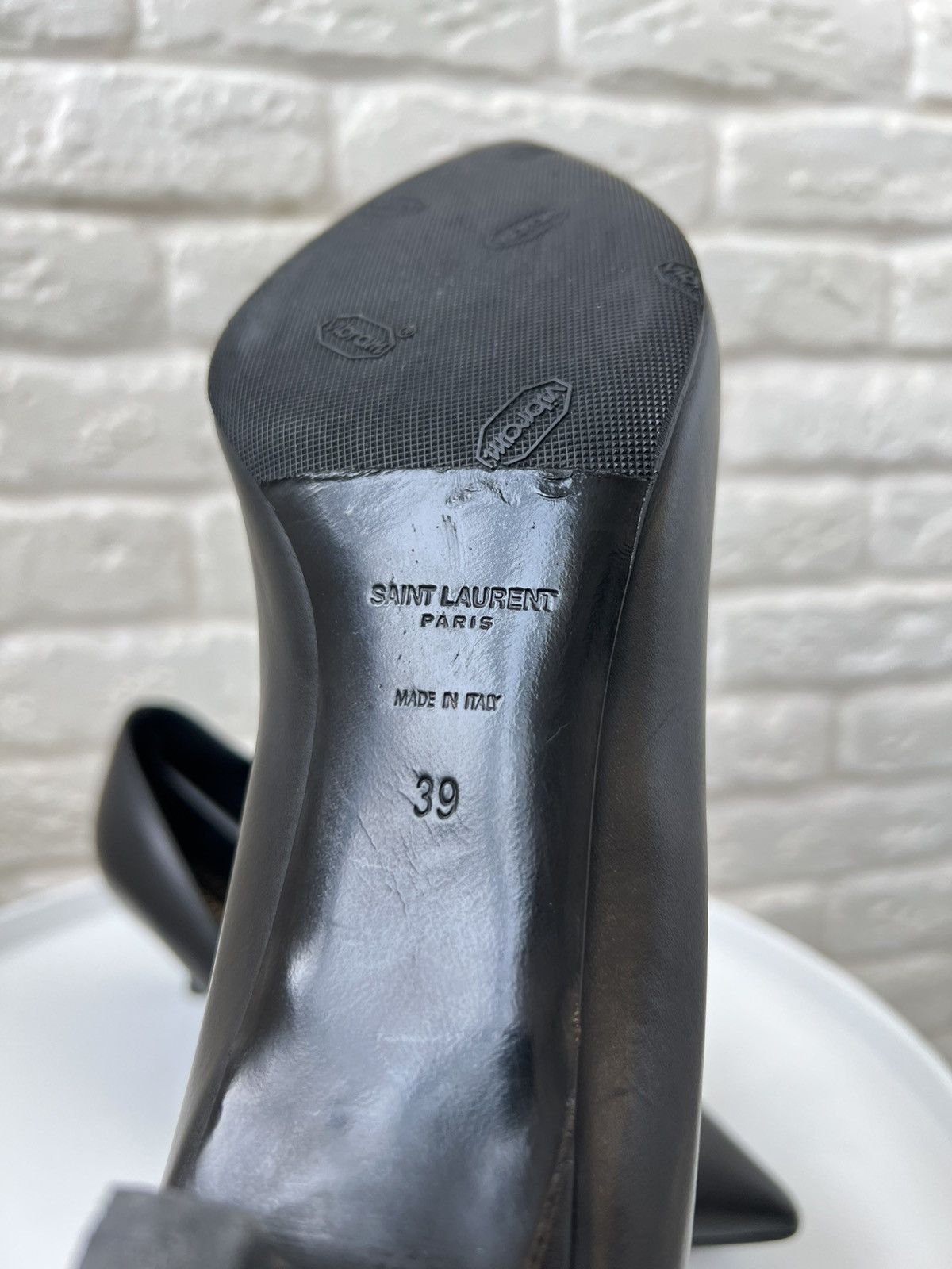Saint Laurent Paris Saint Laurent Kitten 50 Studdeed Bow Toe Pumps Shoes Size US 9 / IT 39 - 9 Thumbnail