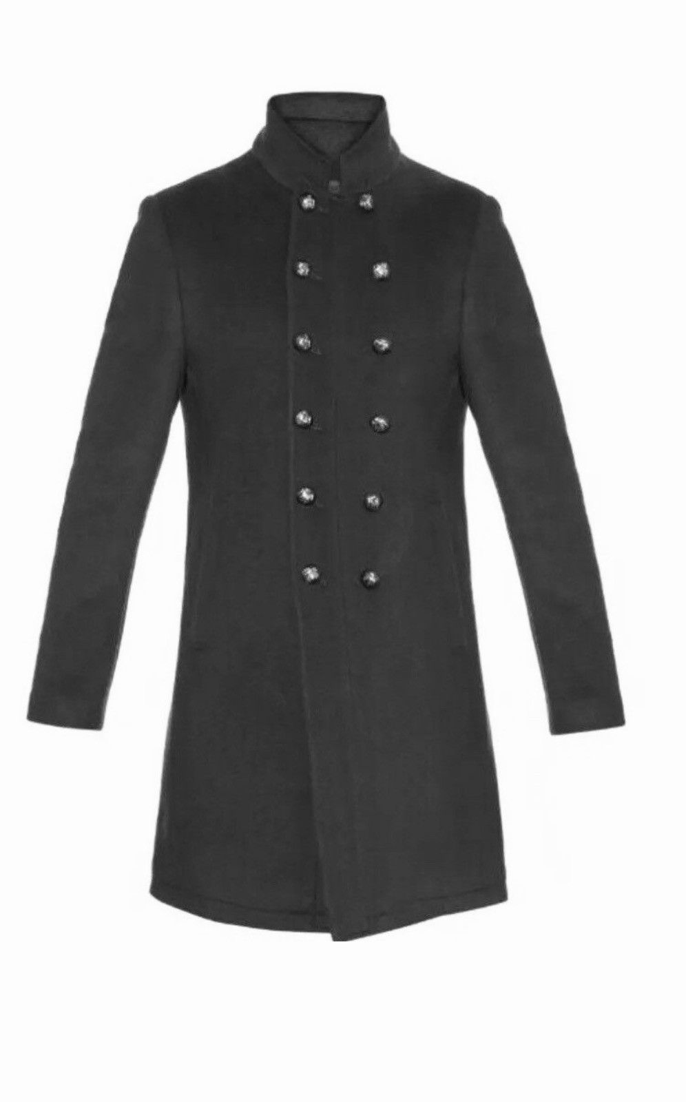 John Varvatos Military Double Breasted Coat. Size 48 Size US M / EU 48-50 / 2 - 3 Thumbnail