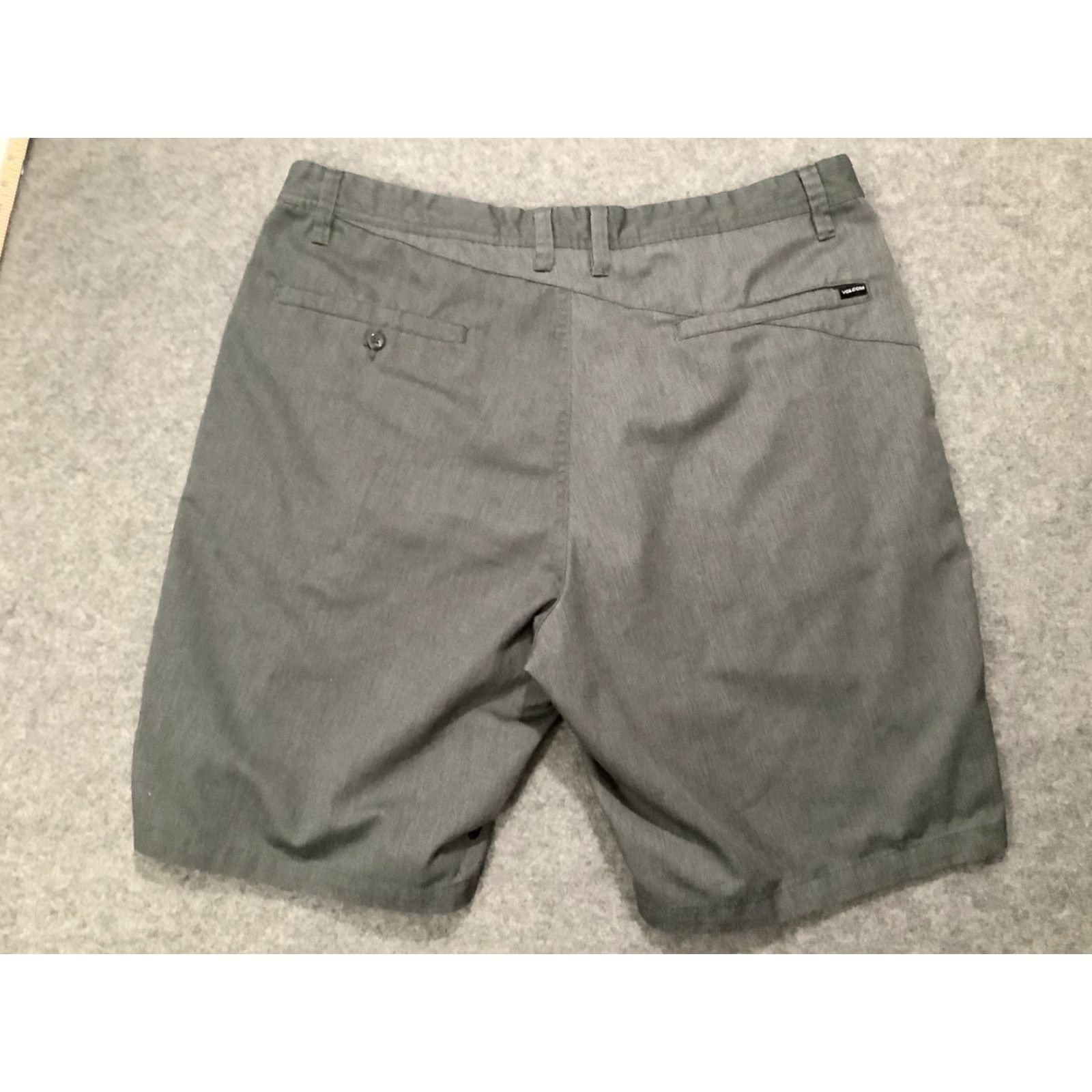 Volcom Volcom Mens Shorts 40 Waist Gray True To This Slash Pockets Skate Size US 40 / EU 56 - 7 Thumbnail