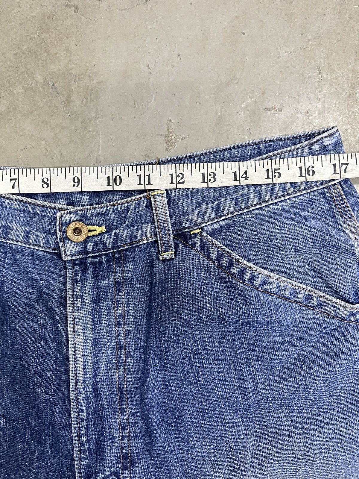 Big John × Japanese Brand × Jean 90s Vintage Big John Carpenter Shorts Denim Size US 34 / EU 50 - 8 Thumbnail