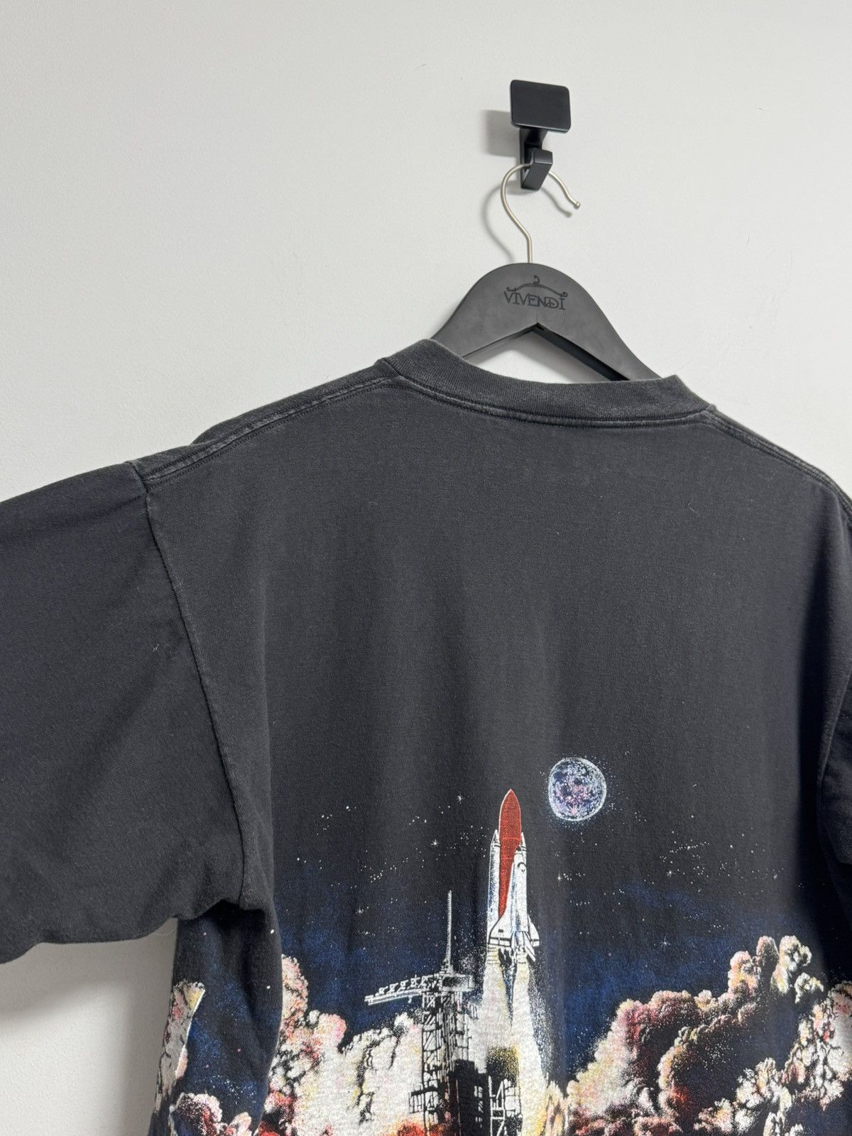 Other Vintage Florida NASA Kennedy Space Over Print Shirt Tee Rare Size US L / EU 52-54 / 3 - 14 Thumbnail