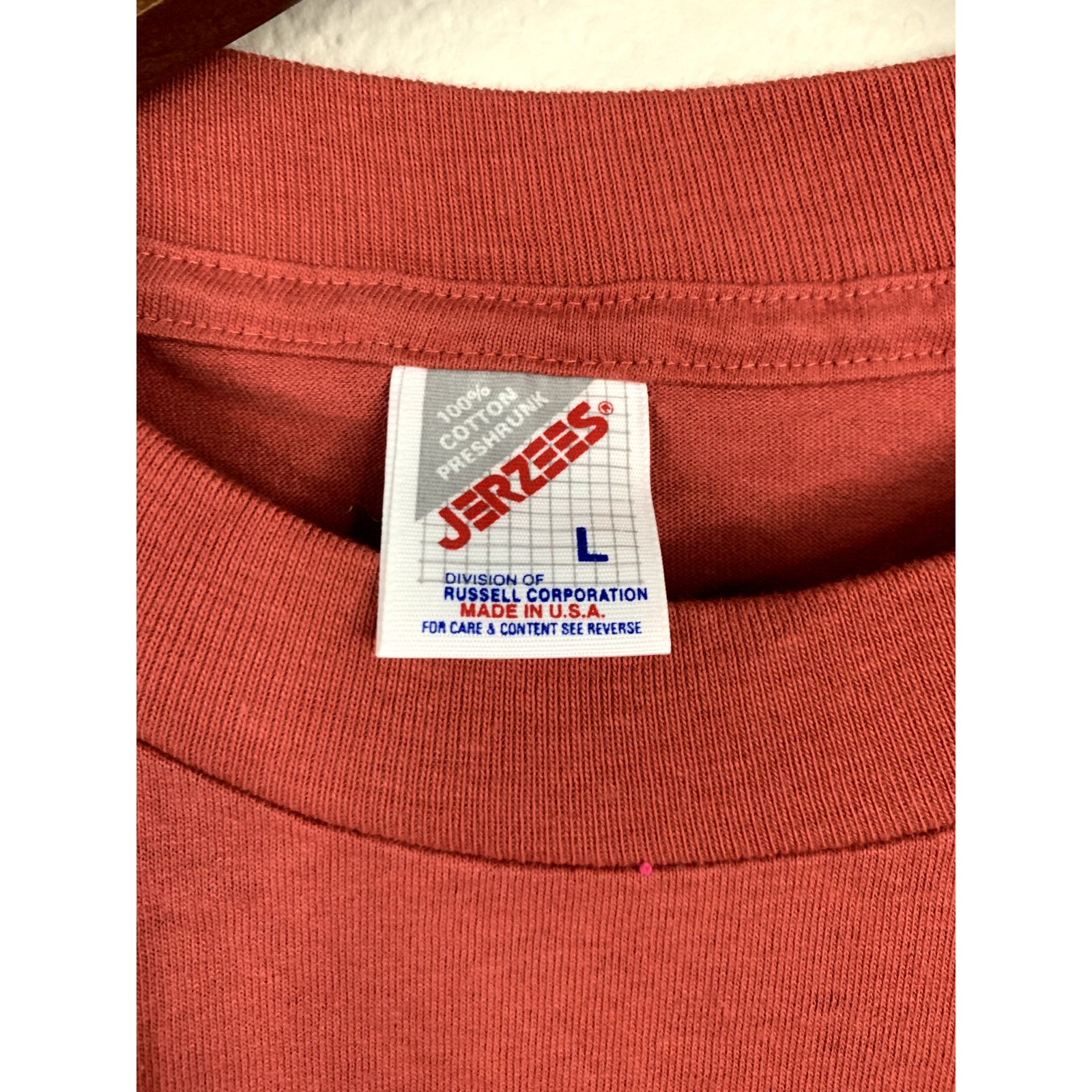 Jerzees Vintage Pennsylvania Pocono Mountains Shirt Red Tee 1995 L Size US L / EU 52-54 / 3 - 5 Thumbnail