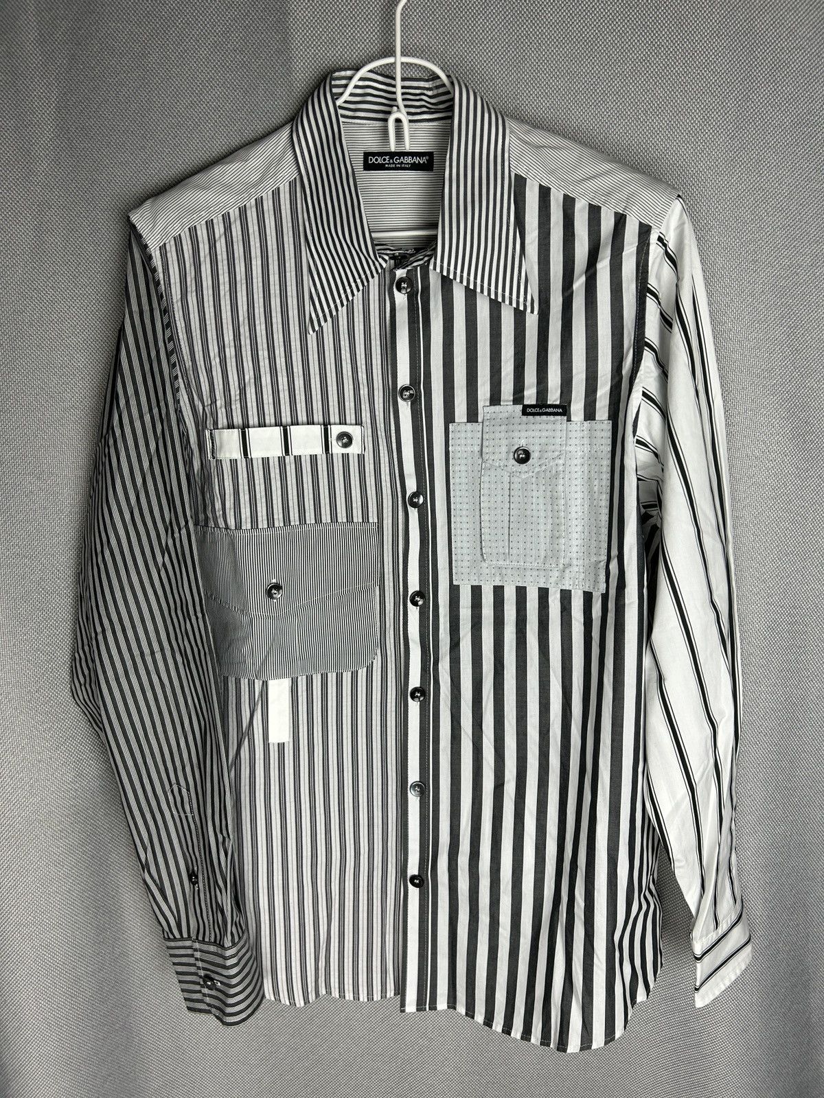 Dolce & Gabbana Dolce & Gabbana striped cargo set shirt+pants Size US 36 / EU 52 - 3 Thumbnail