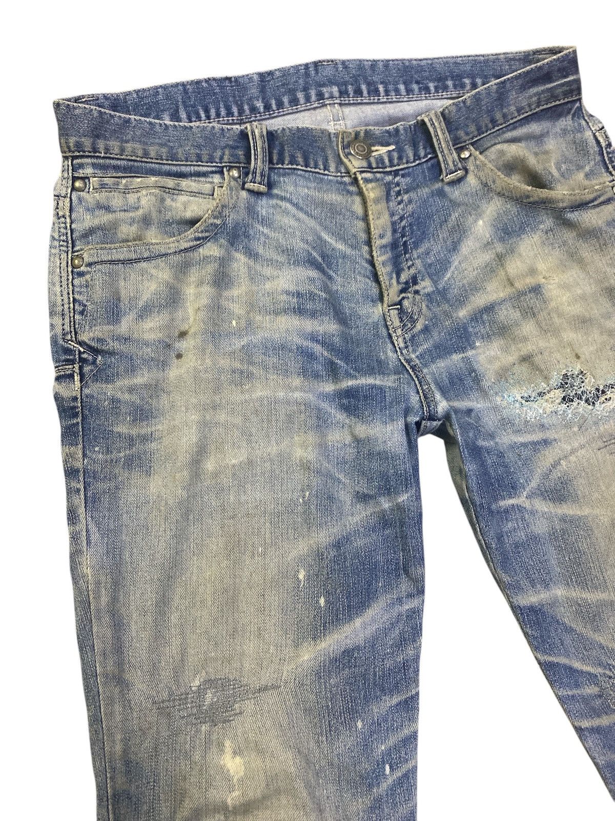 If Six Was Nine × Tornado Mart Vintage Tornado Mart Flared Denim Size US 32 / EU 48 - 2 Thumbnail