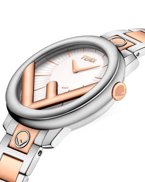 Fendi o1s1wg110226 Size : OS / Watch in Silver/Beige Size ONE SIZE - 3 Thumbnail