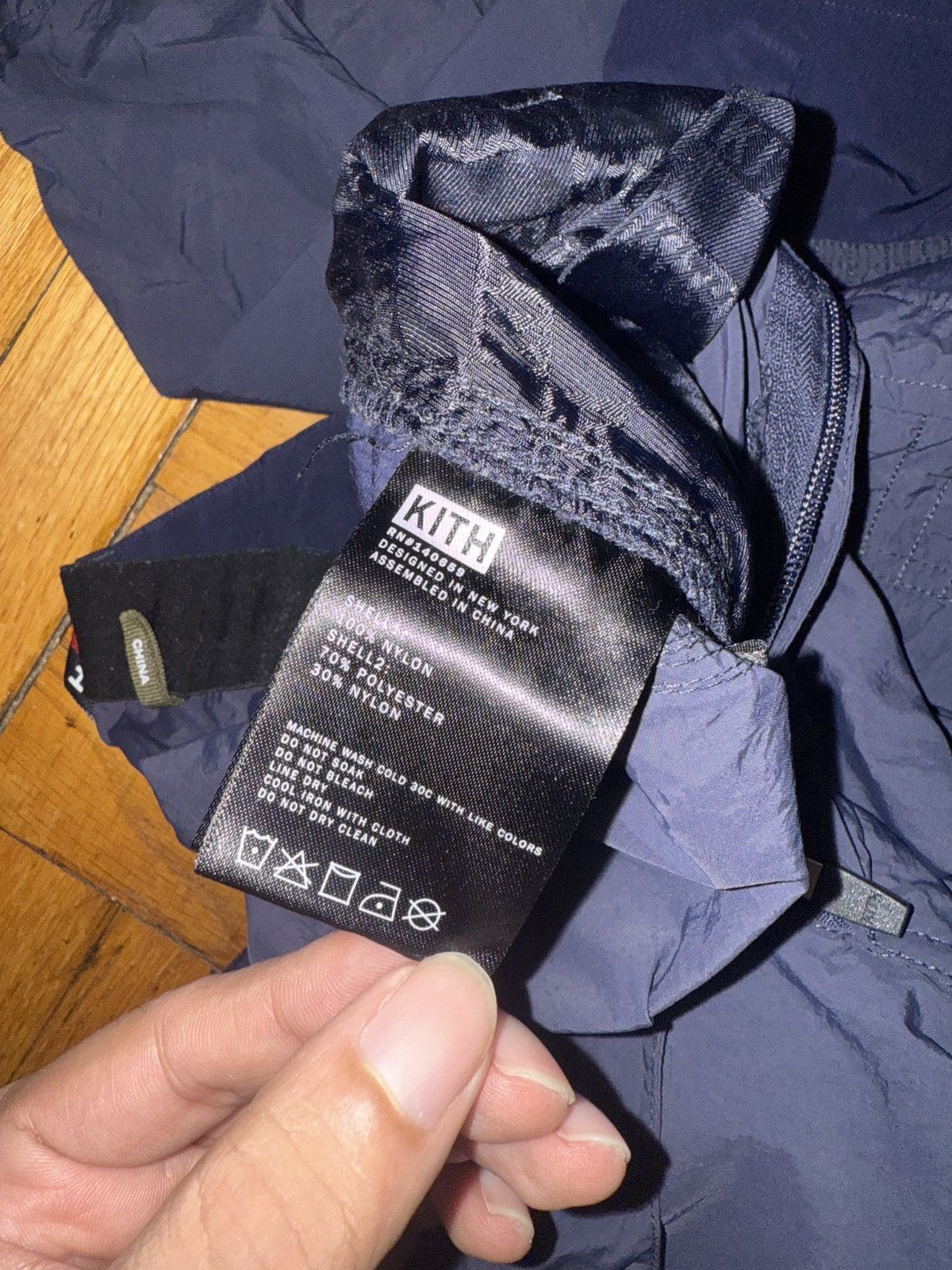 Kith Kith Navy Windbreaker pants Size US 30 / EU 46 - 3 Thumbnail