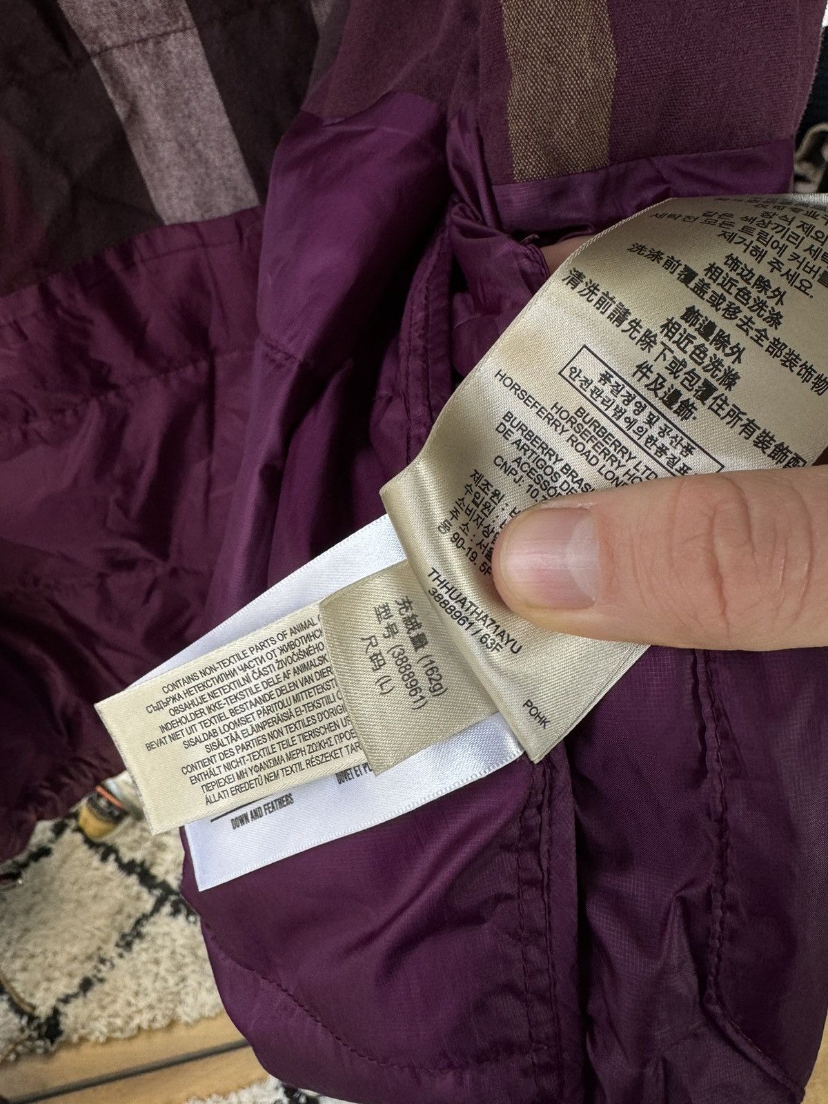 Burberry Burberry Brit down jacket Size US L / EU 52-54 / 3 - 15 Thumbnail