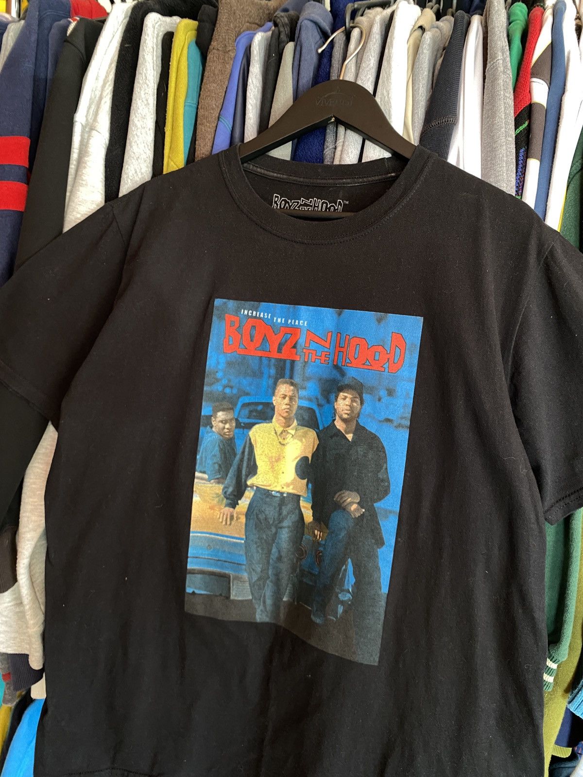 Rap Tees VINTAGE BOYZ N THE HOOD T-SHIRT RAP MOVIE Size US M / EU 48-50 / 2 - 2 Thumbnail