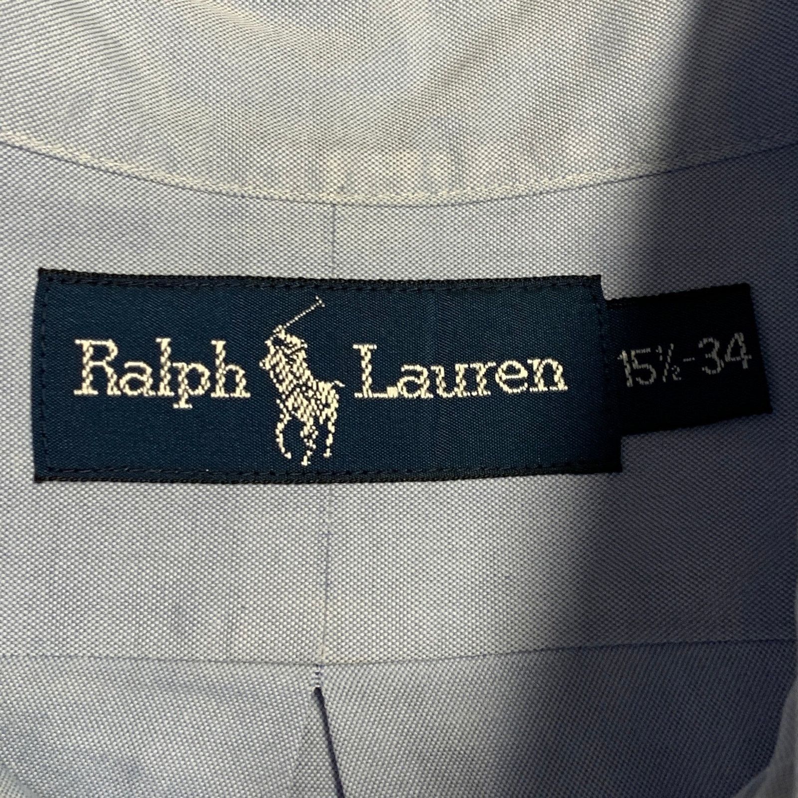 Ralph Lauren Size S Blue Cotton Button Down Collar Long Sleeve Shirt Size US S / EU 44-46 / 1 - 5 Thumbnail