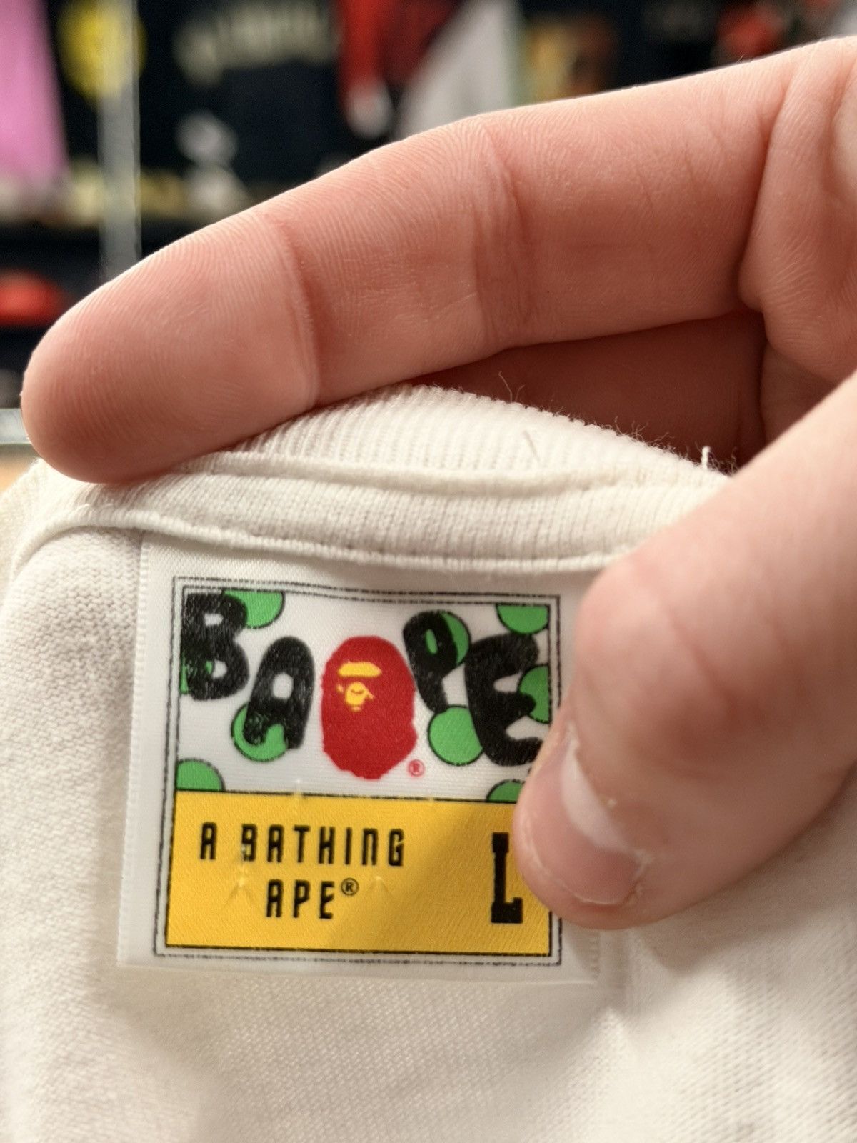 Bape Bape Bee Logo T-Shirt Size US XL / EU 56 / 4 - 3 Thumbnail
