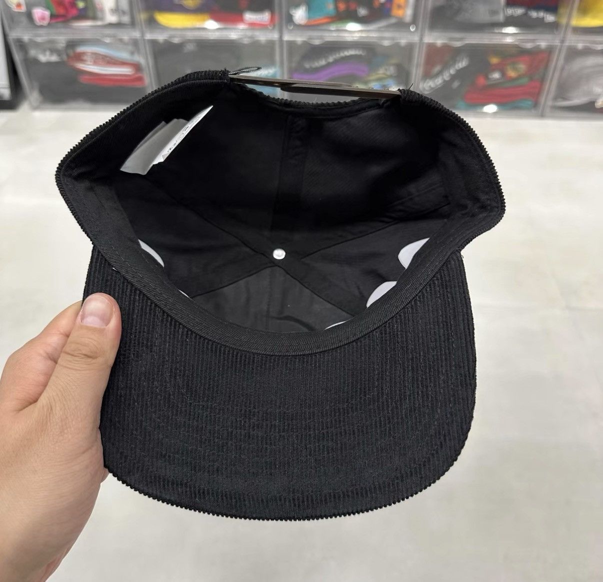 Hurley Hurley Corduroy Flat Brim Baseball Cap J32 Size ONE SIZE - 3 Thumbnail